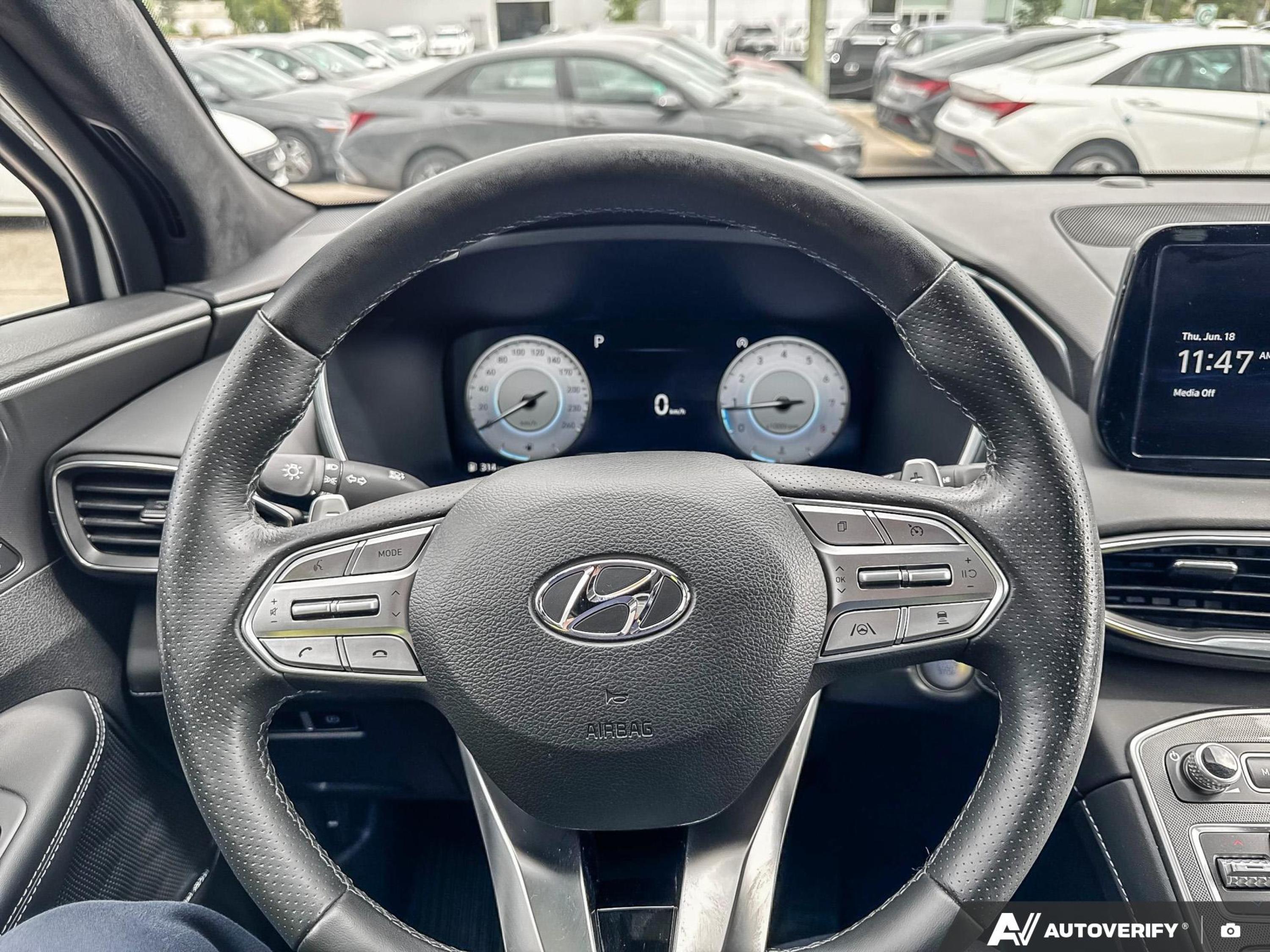 used 2023 Hyundai Santa Fe car, priced at $36,997