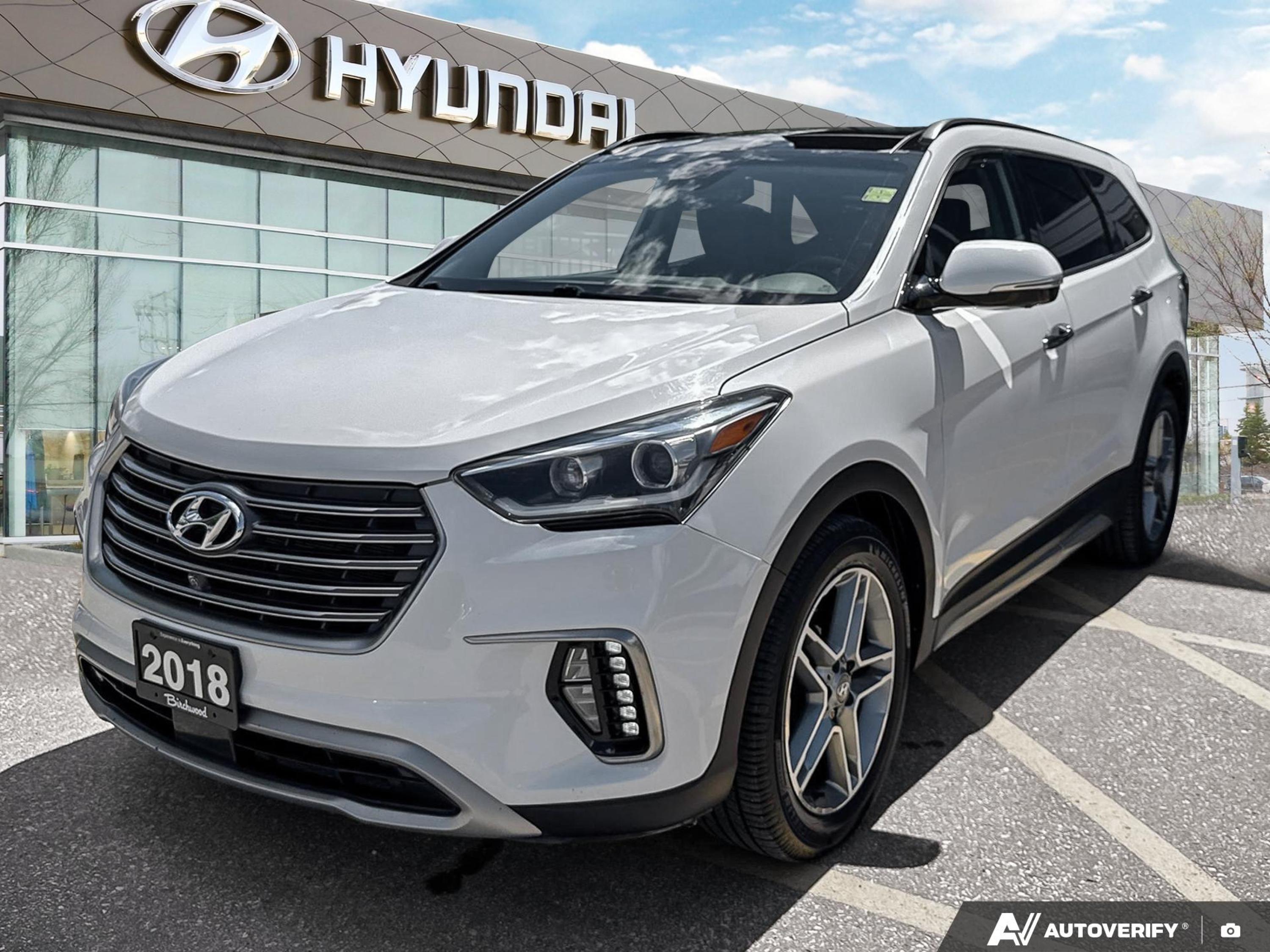 Monaco White 2018 Hyundai Santa Fe XL SUV / Crossover Automatic