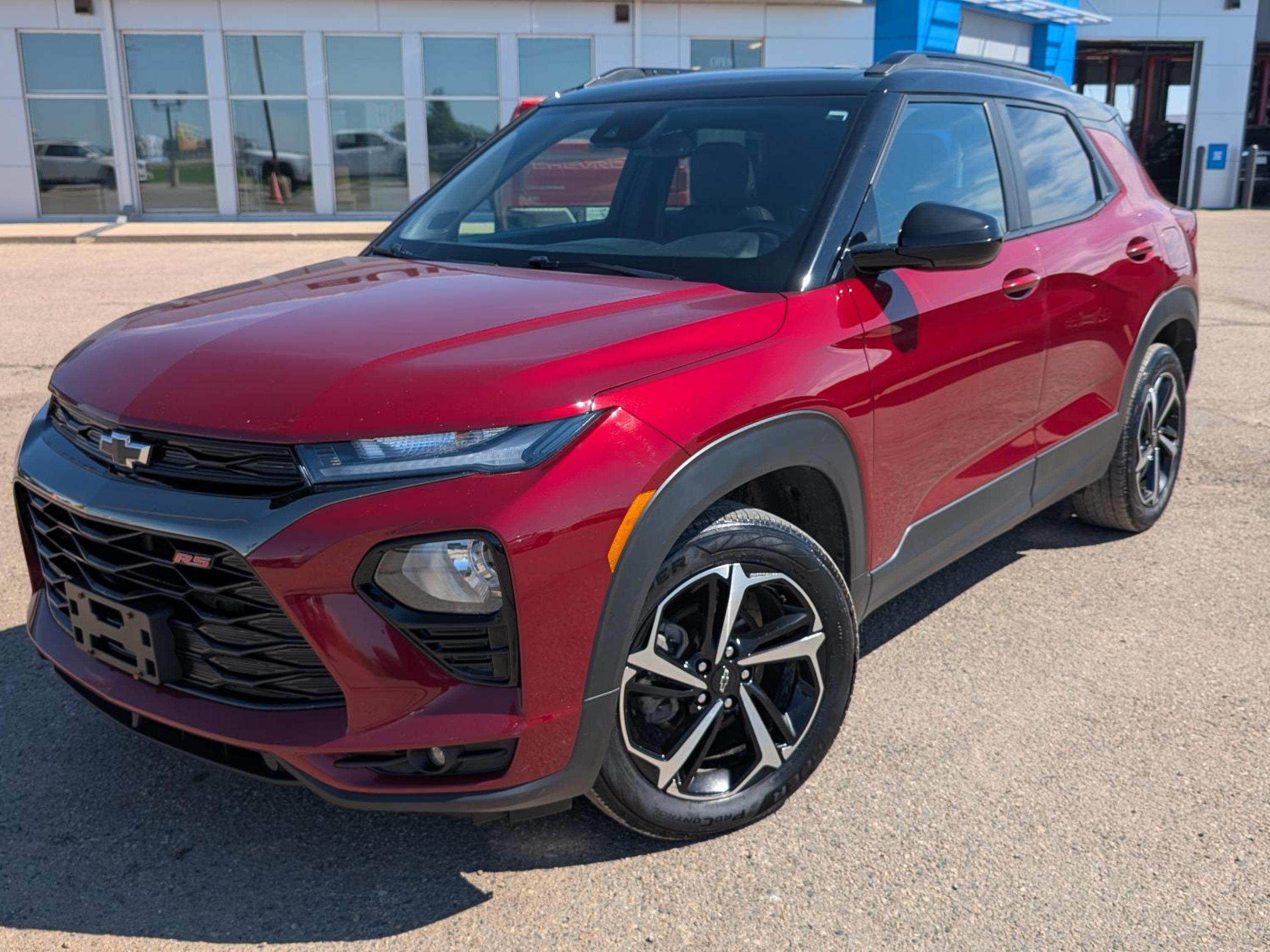 Red (Crimson Metallic) 2022 Chevrolet Trailblazer SUV / Crossover Four-Wheel Drive Automatic
