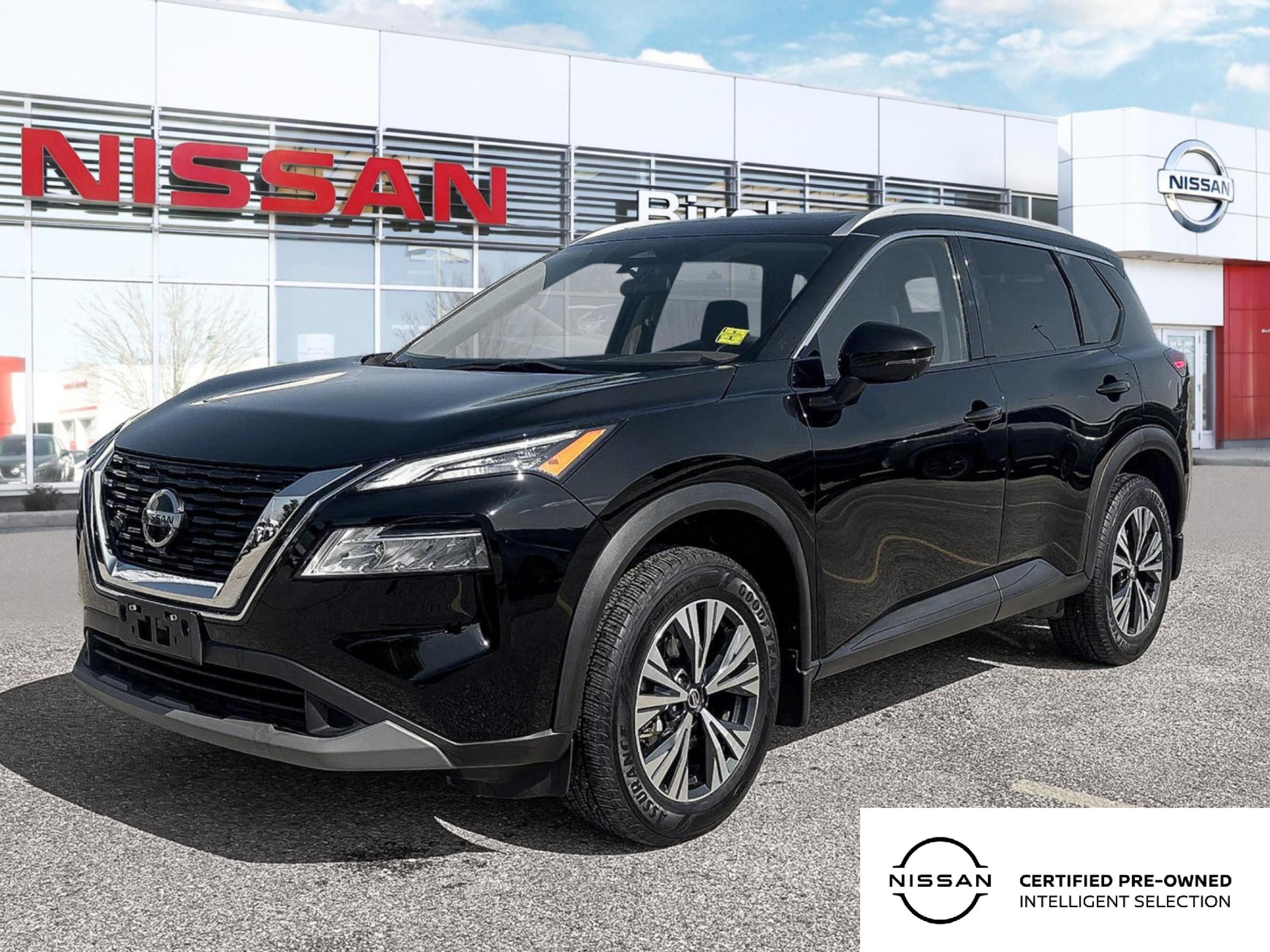 Super Black 2021 Nissan Rogue SUV / Crossover All-Wheel Drive Automatic