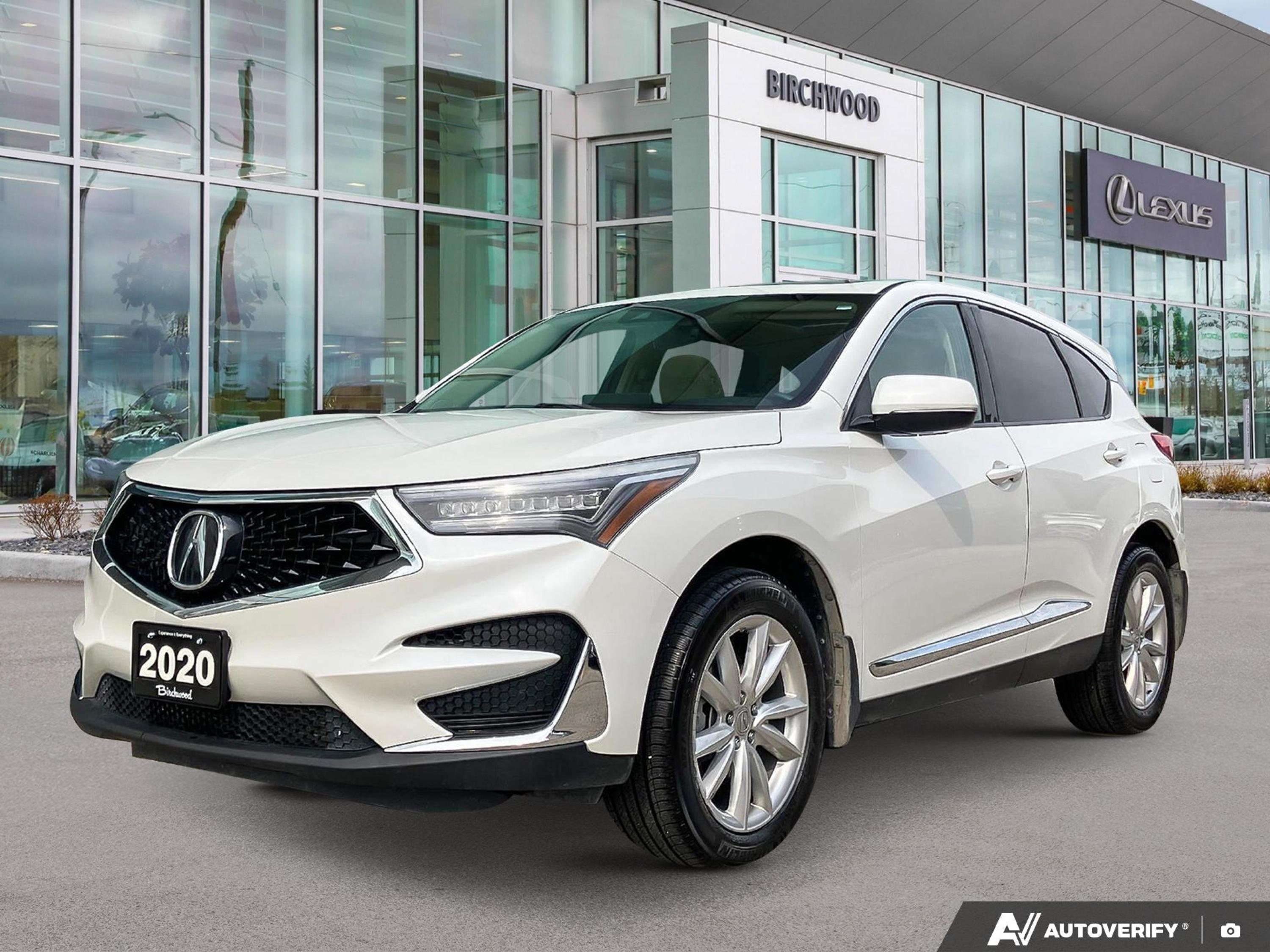 Platinum White Pearl 2020 Acura RDX SUV / Crossover All-Wheel Drive Automatic