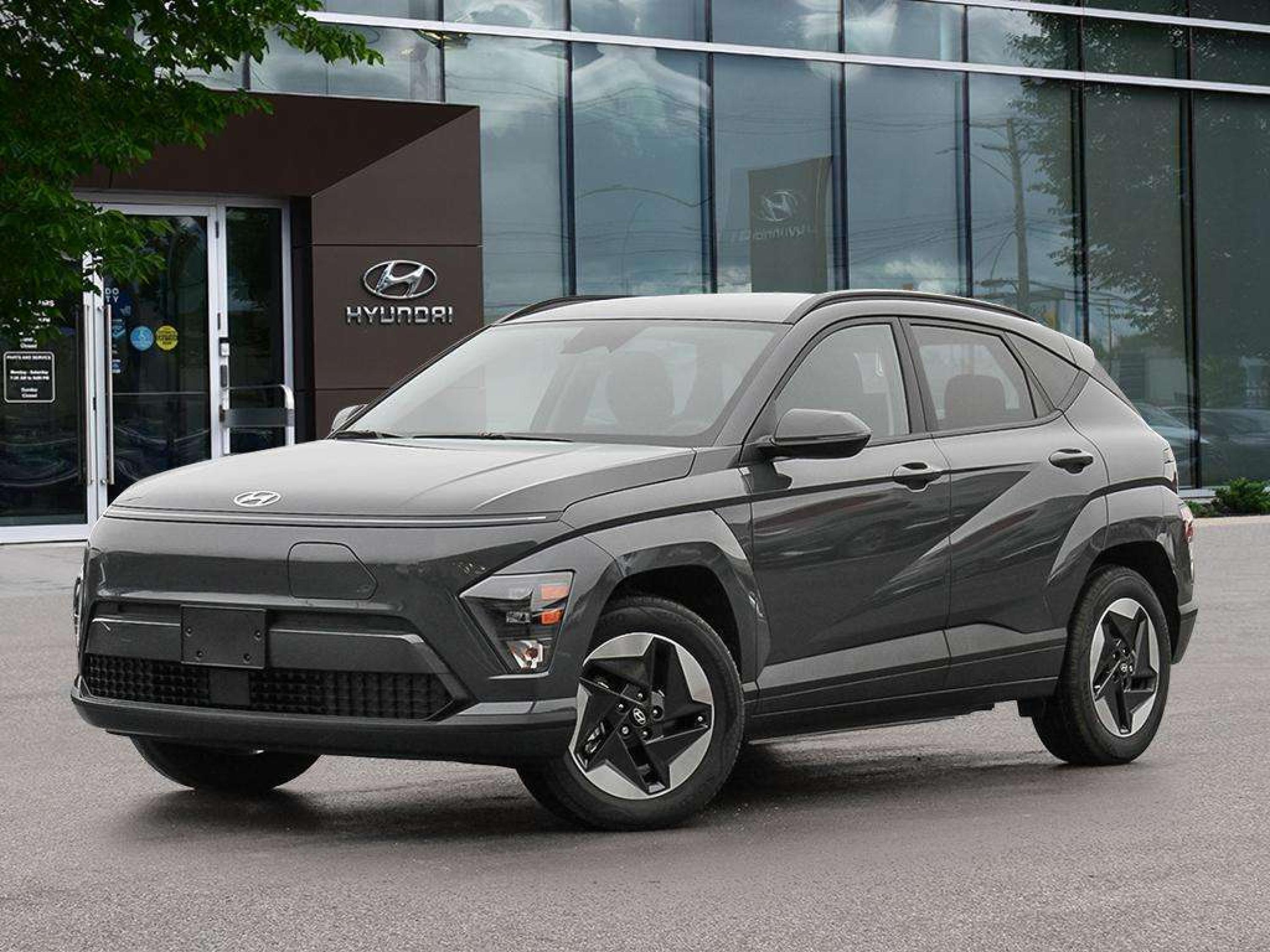 Gray (Ecotronic Grey) 2026 Hyundai Kona Electric SUV / Crossover Automatic