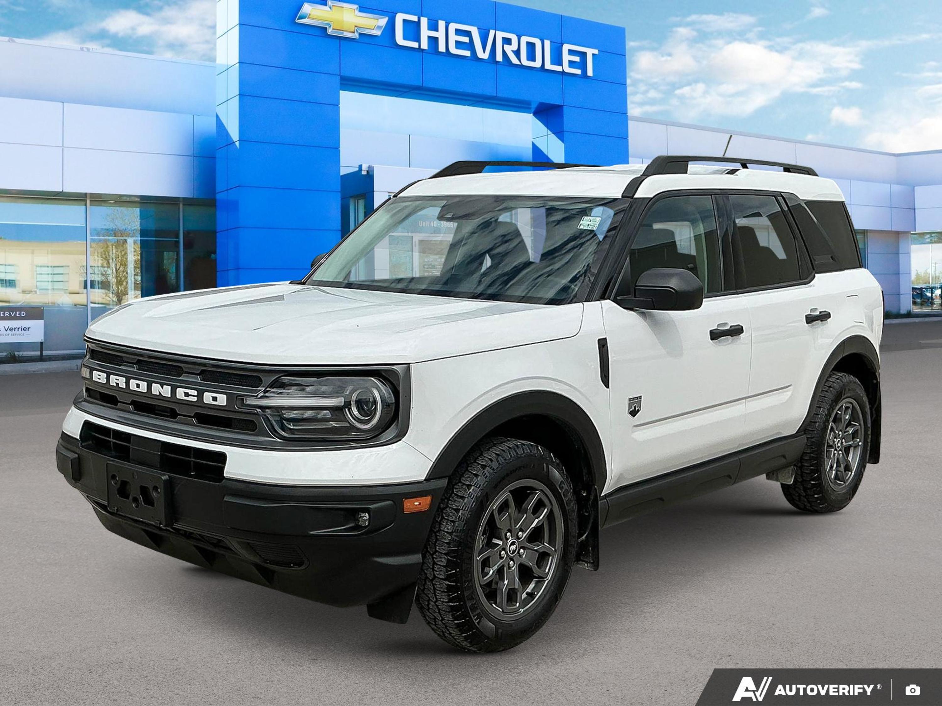 Oxford White 2022 Ford Bronco Sport SUV / Crossover All-Wheel Drive Automatic