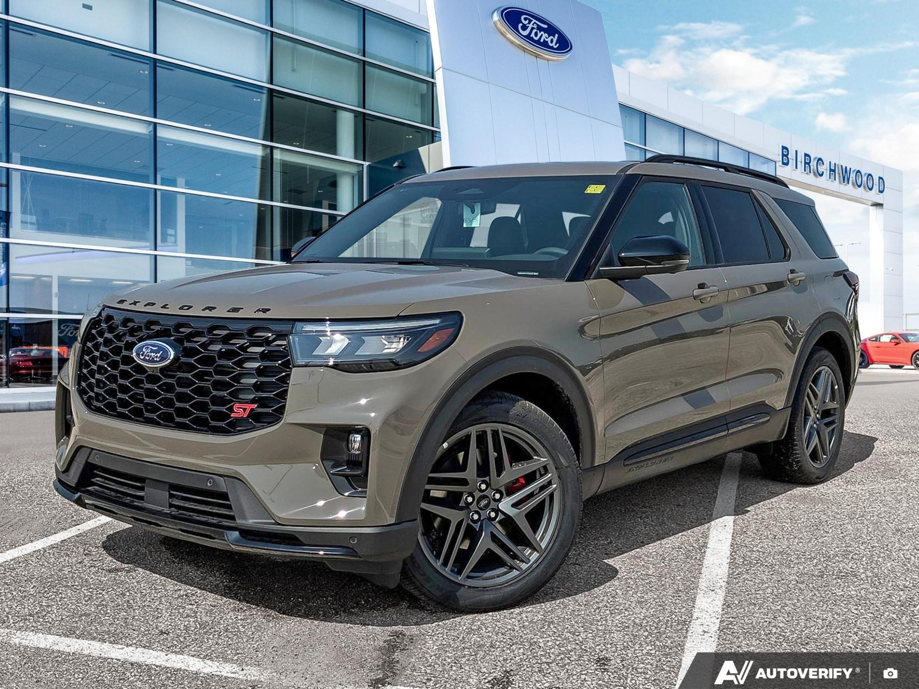 Gray (Marsh Grey) 2026 Ford Explorer SUV / Crossover All-Wheel Drive Automatic