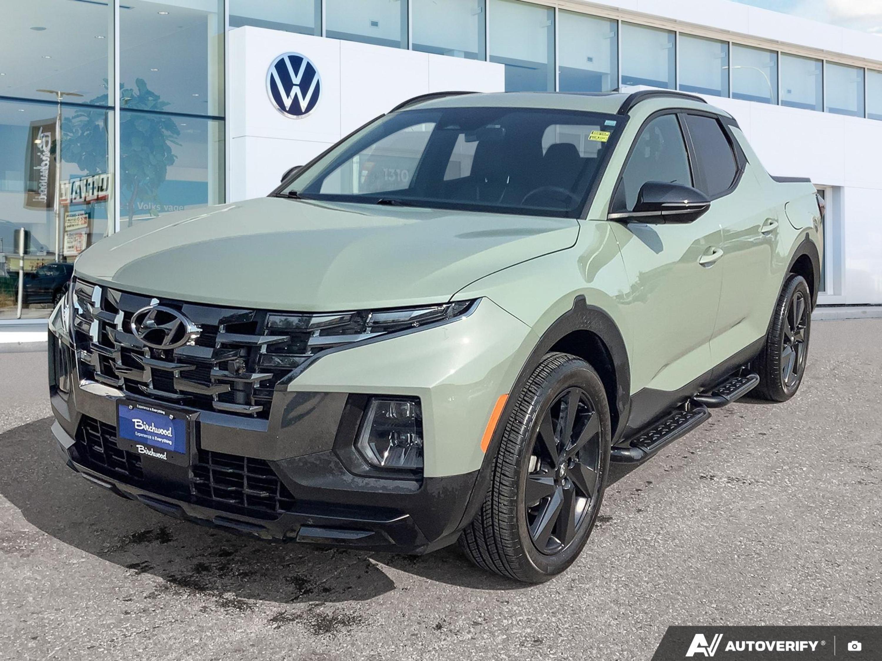 Gray (Sage Grey) 2023 Hyundai Santa Cruz Pickup Truck Automatic