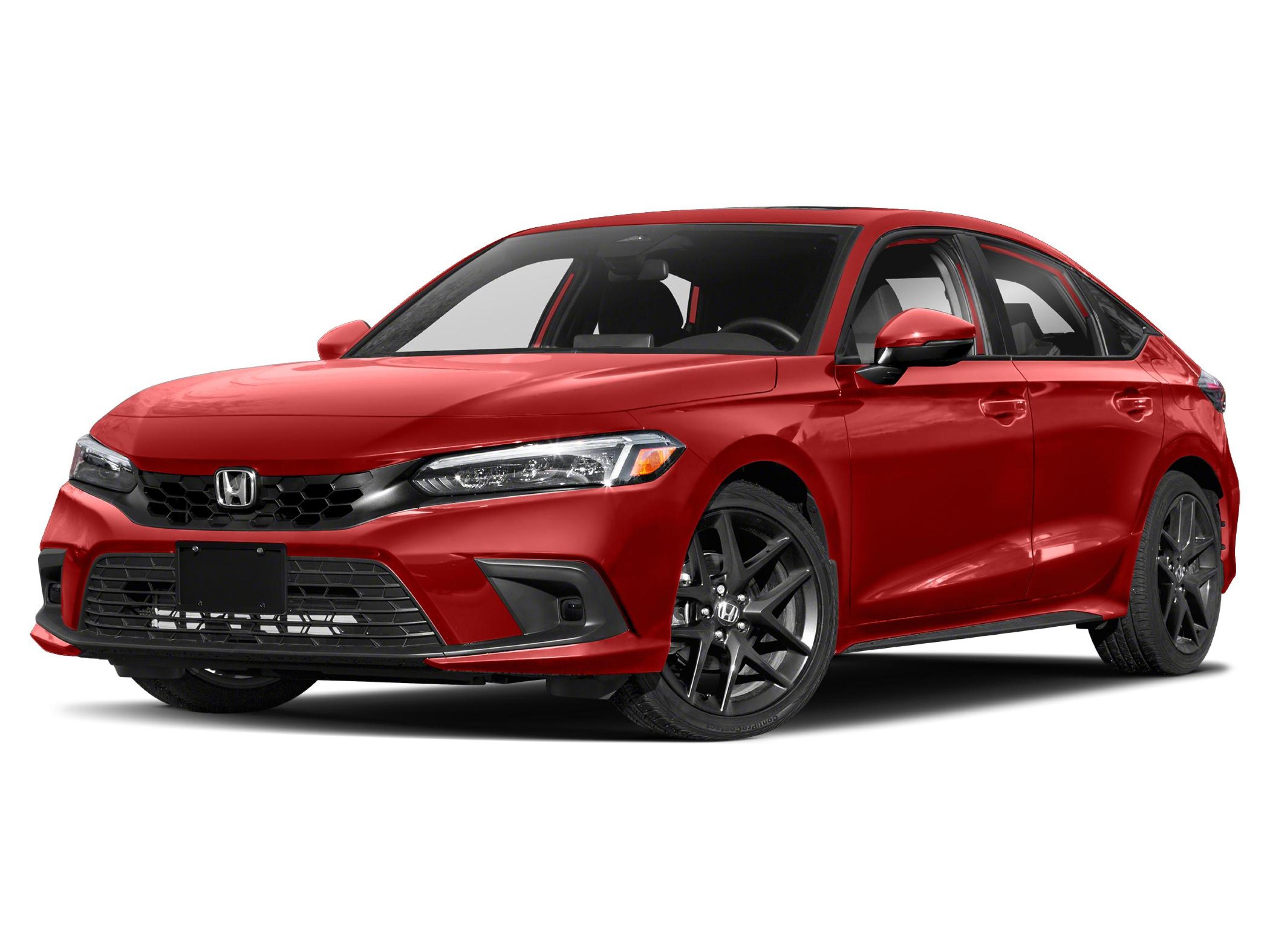 Rallye Red 2022 Honda Civic Hatchback Hatchback Front-Wheel Drive Automatic