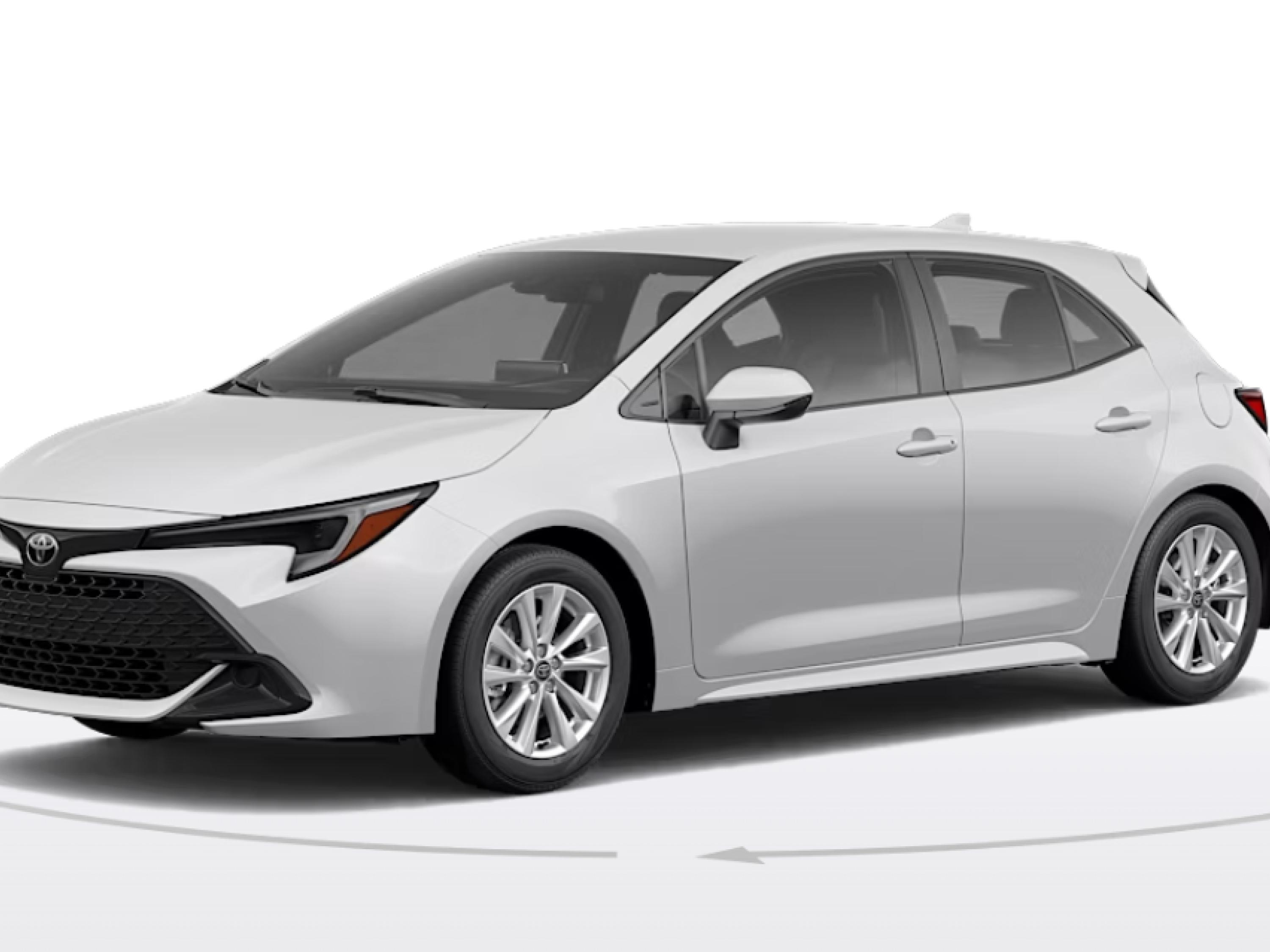 Classic Silver Metallic 2026 Toyota Corolla Hatchback Automatic
