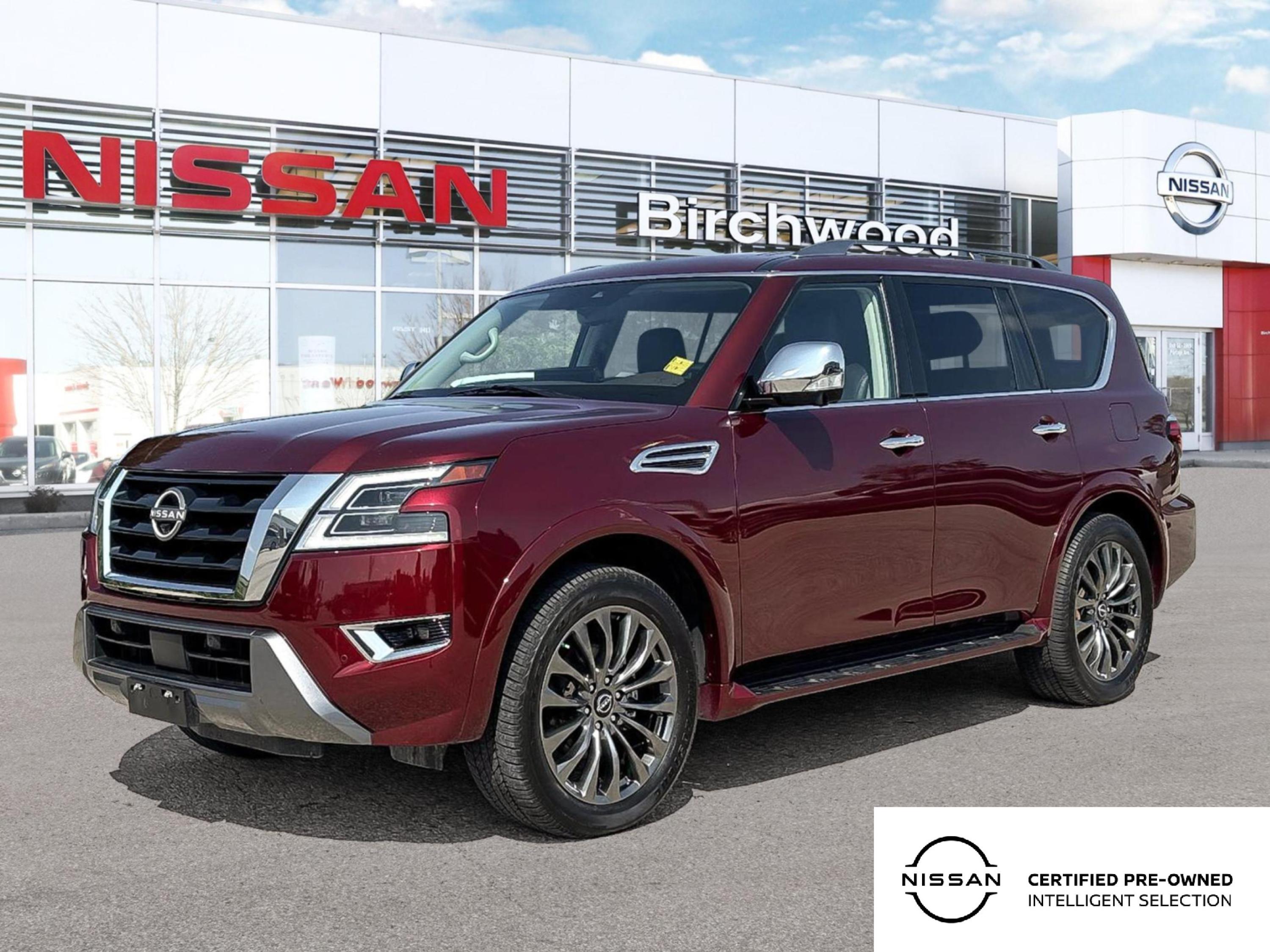Coulis Red Pearl 2023 Nissan Armada SUV / Crossover Four-Wheel Drive Automatic