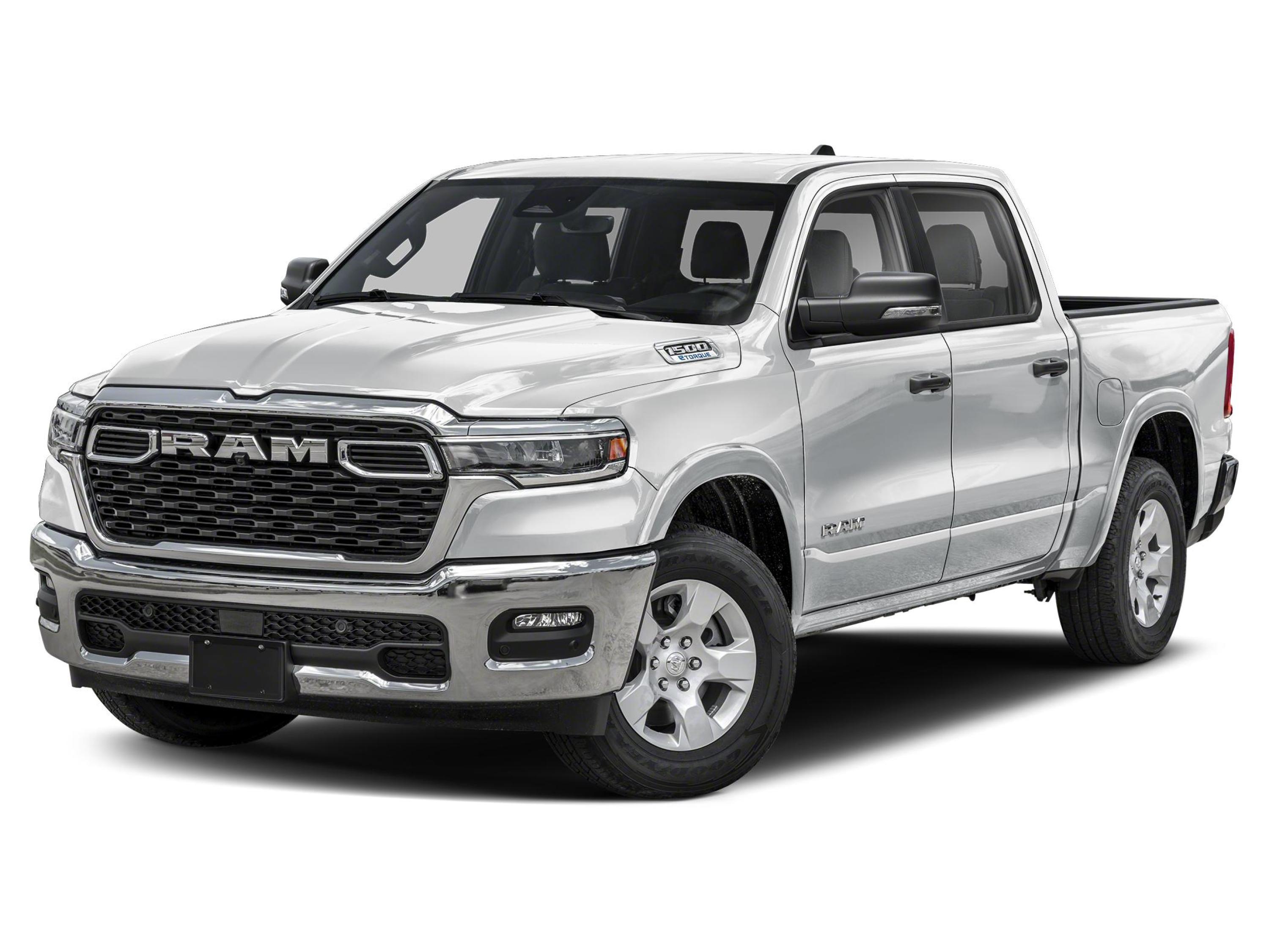 Bright White 2026 RAM 1500 Pickup Truck Four-Wheel Drive Automatic