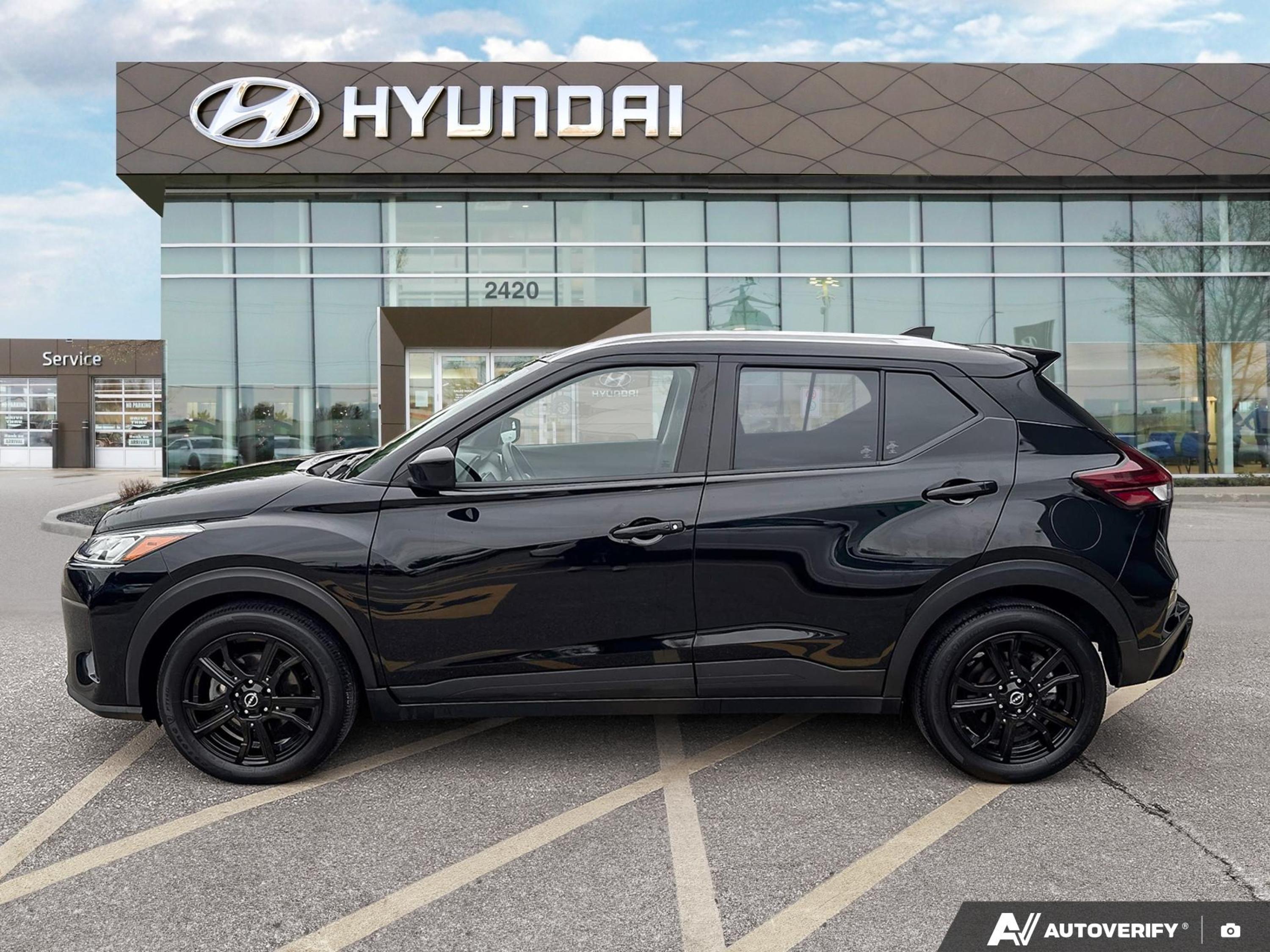 used 2022 Nissan Kicks car, priced at $18,519