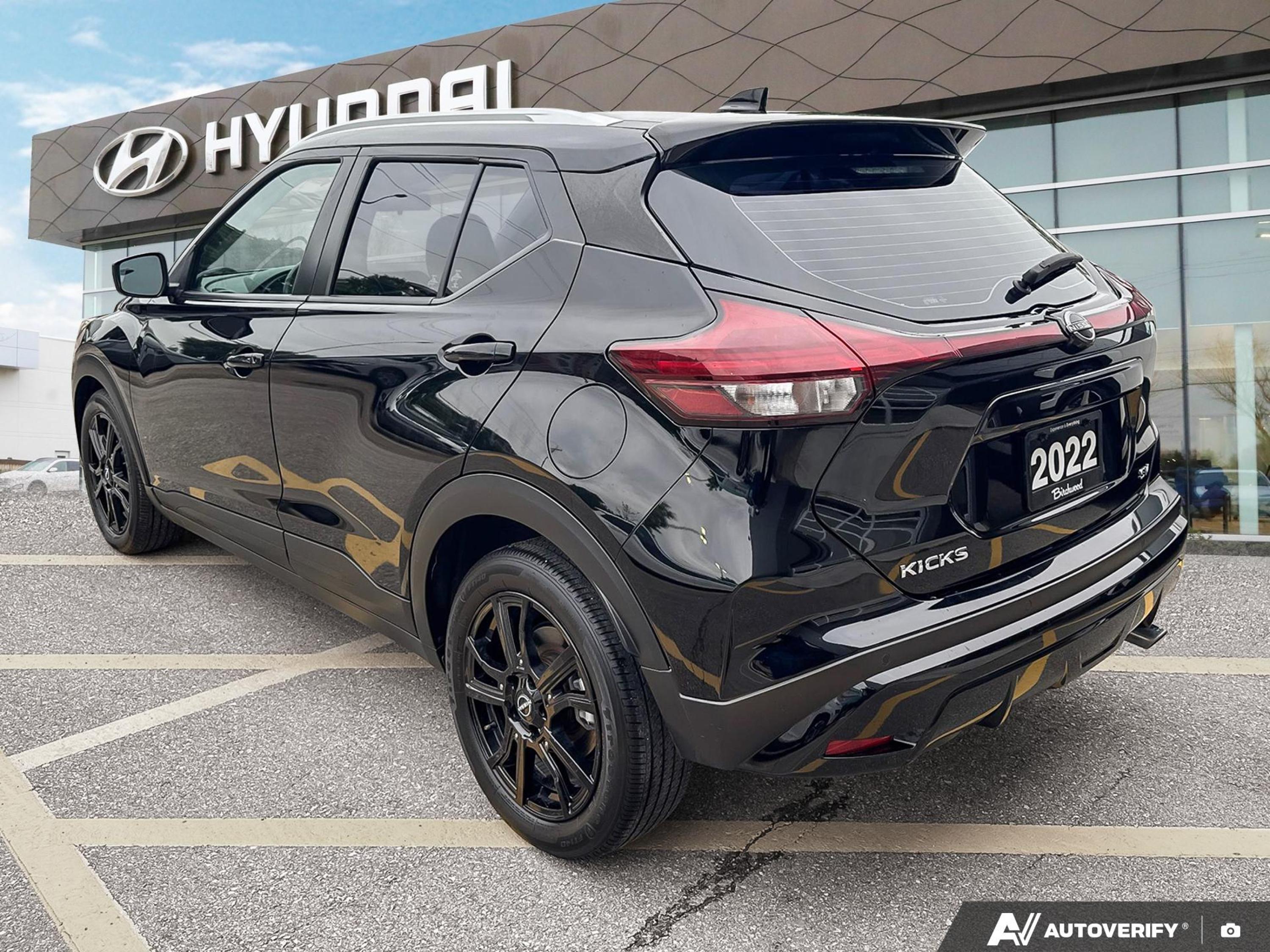 used 2022 Nissan Kicks car, priced at $18,519