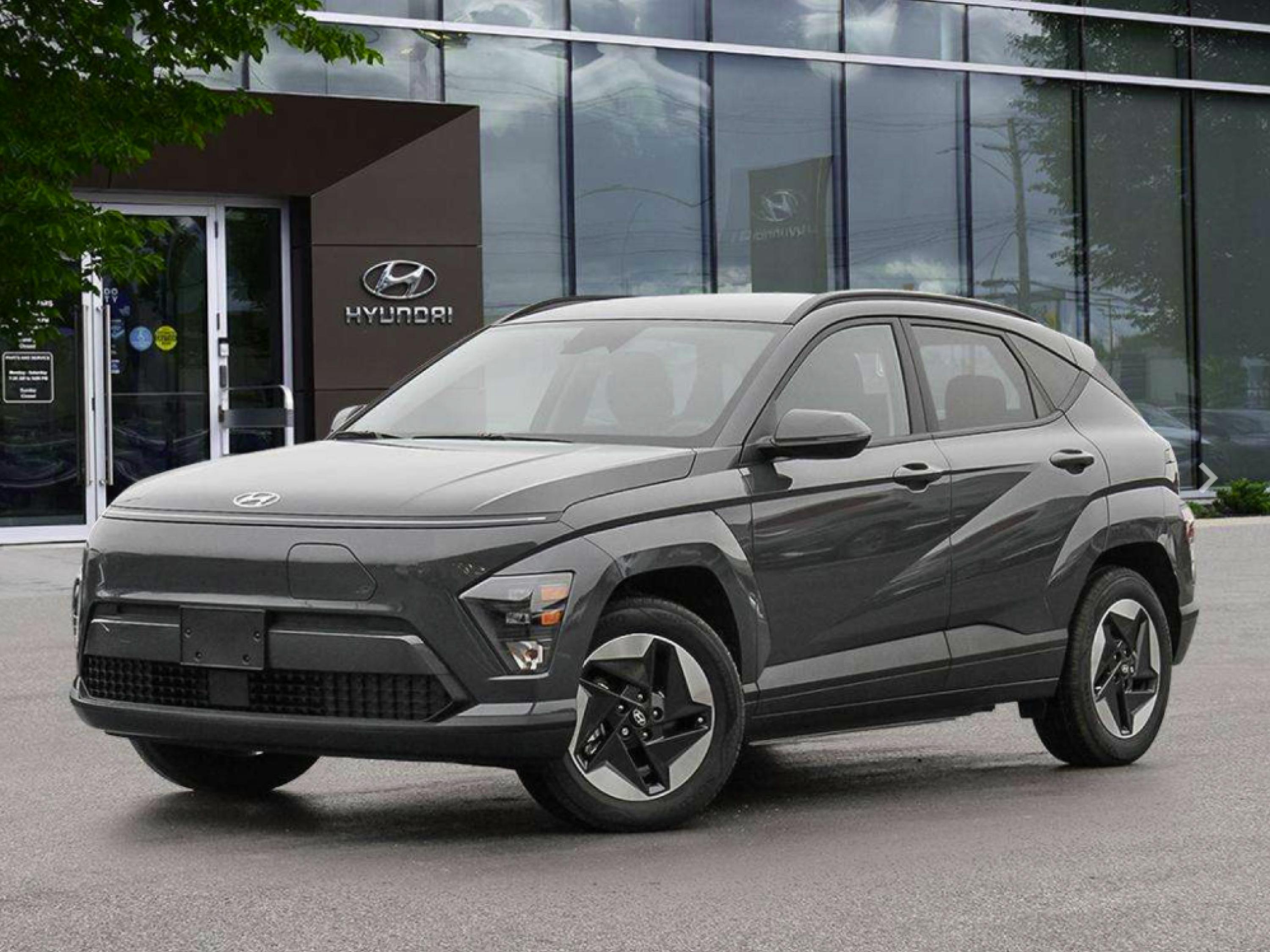 Gray (Ecotronic Grey) 2026 Hyundai Kona Electric SUV / Crossover Automatic