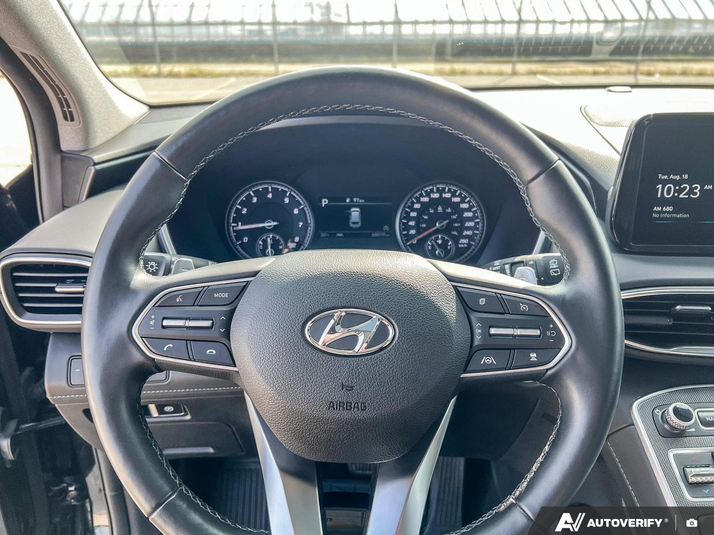 used 2023 Hyundai Santa Fe car, priced at $30,990