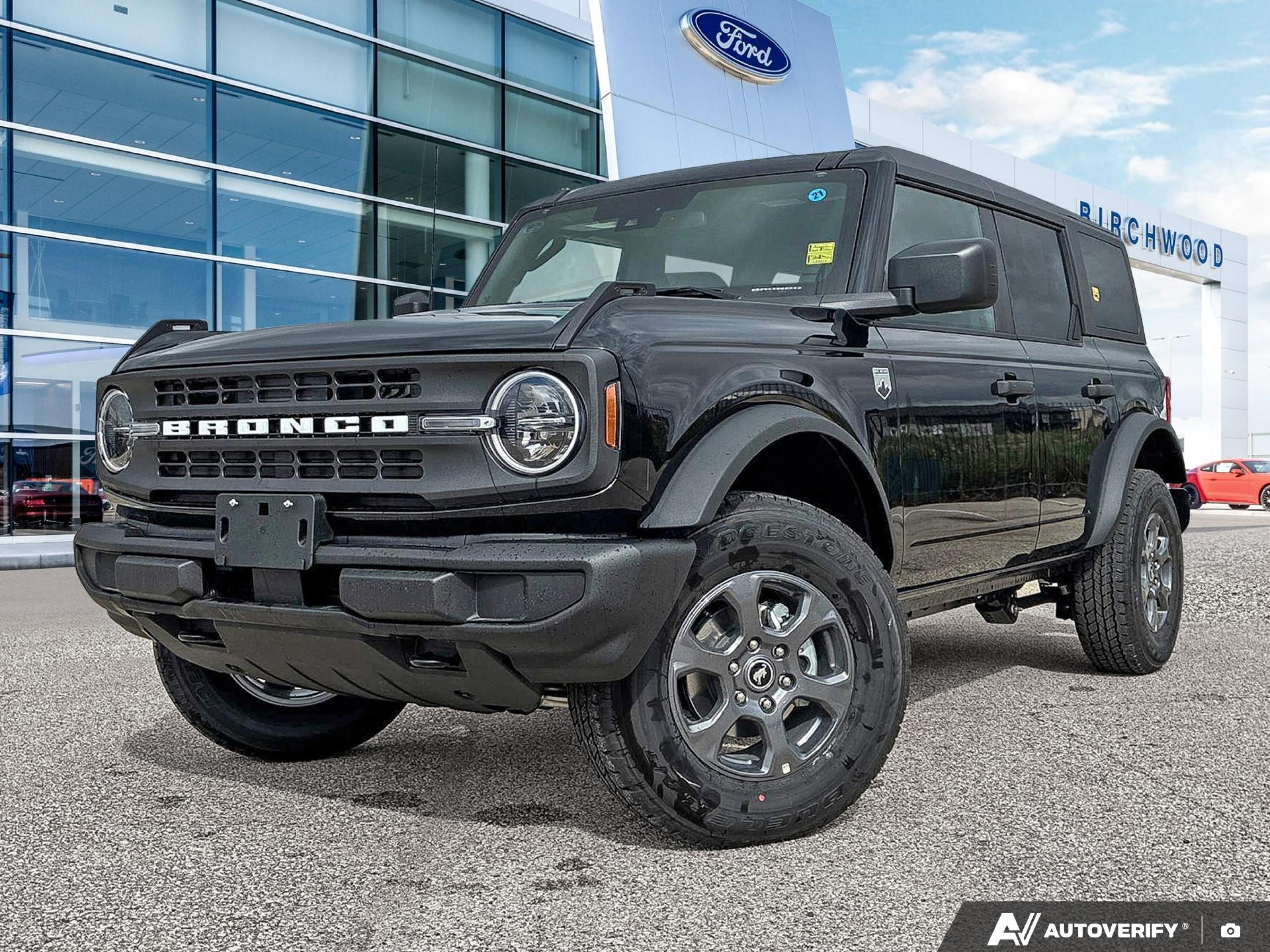 Shadow Black 2026 Ford Bronco SUV / Crossover Four-Wheel Drive Automatic