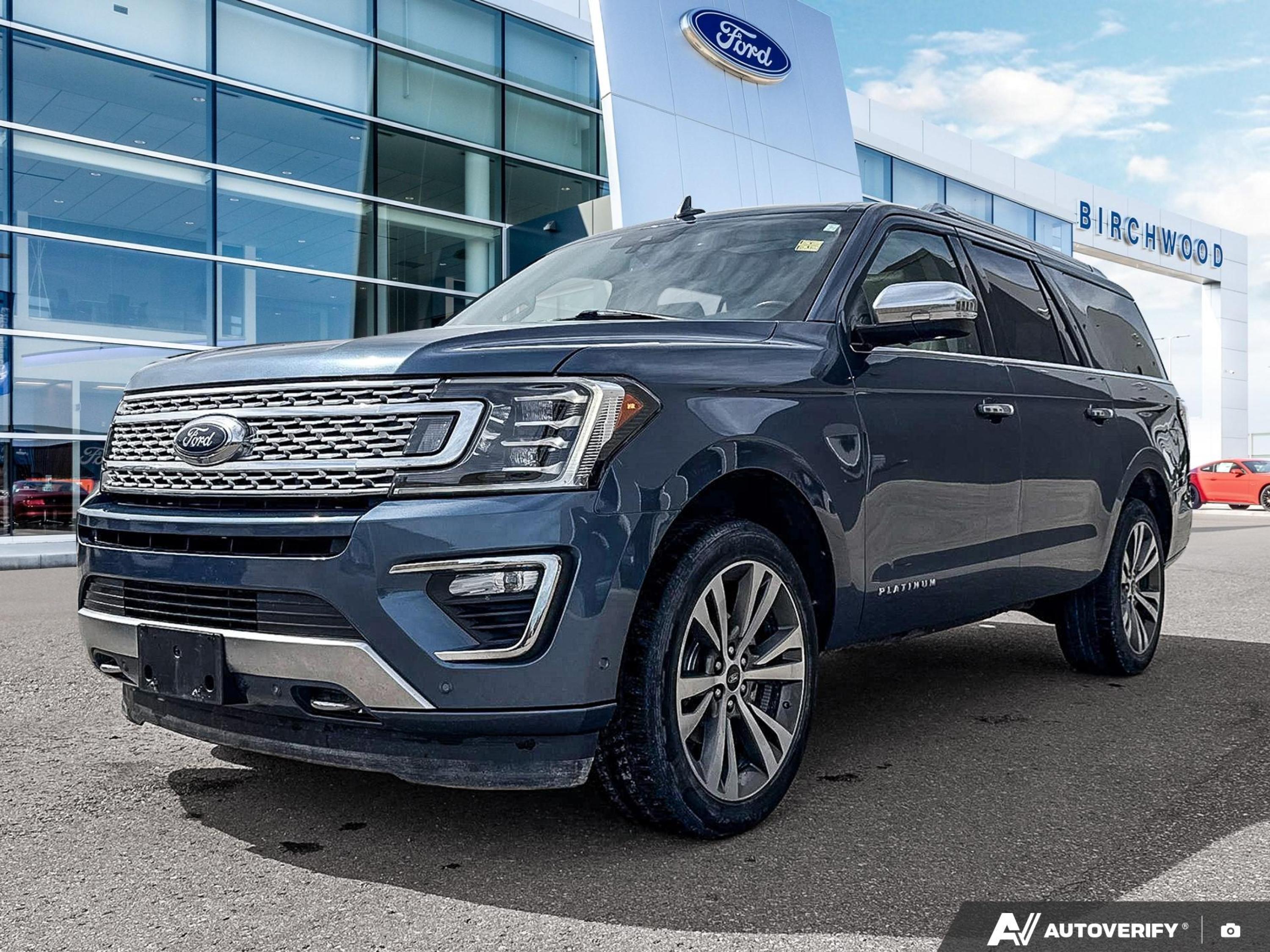 Blue Metallic 2020 Ford Expedition SUV / Crossover Four-Wheel Drive Automatic