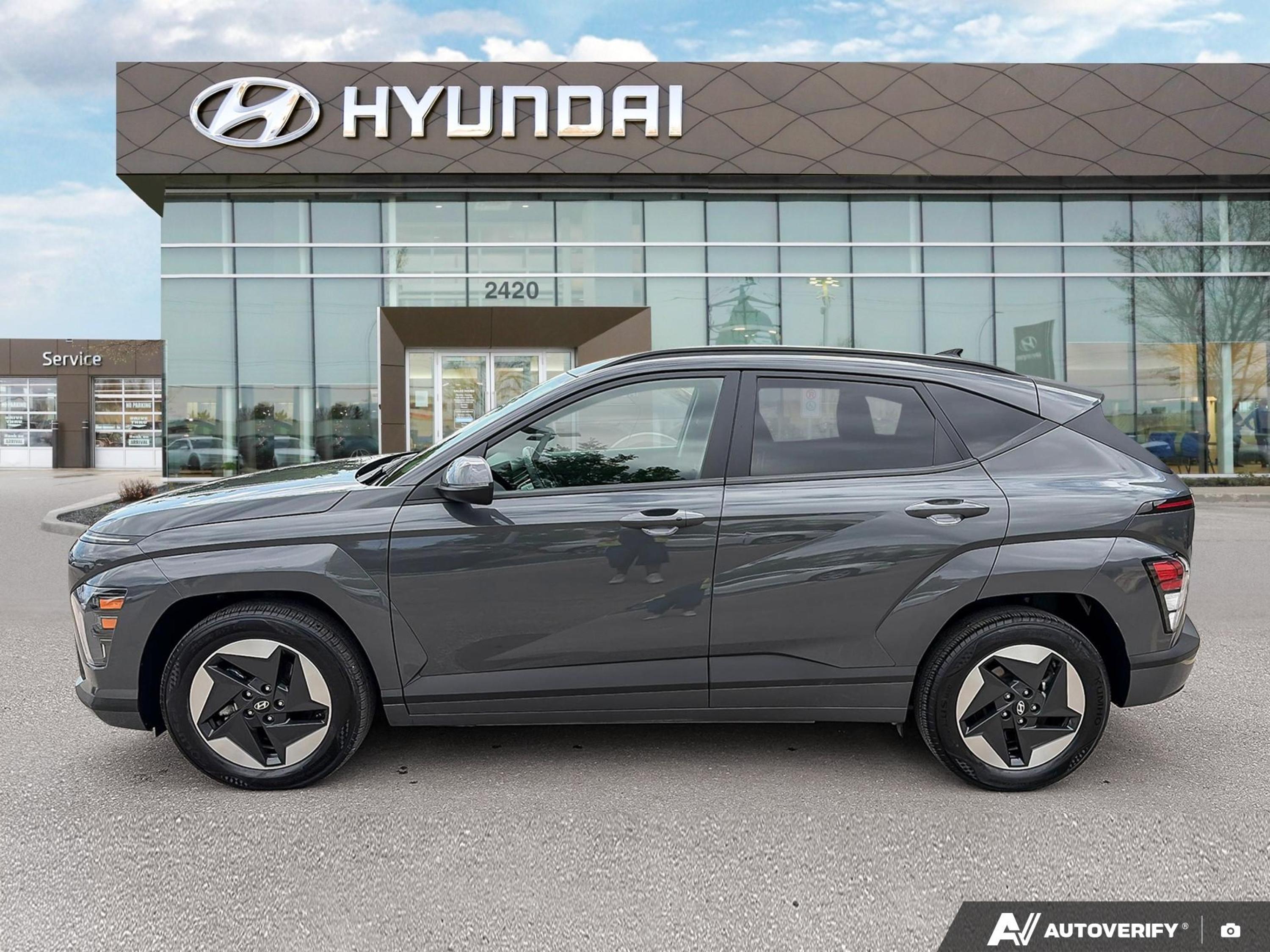 used 2025 Hyundai Kona Electric car, priced at $34,897
