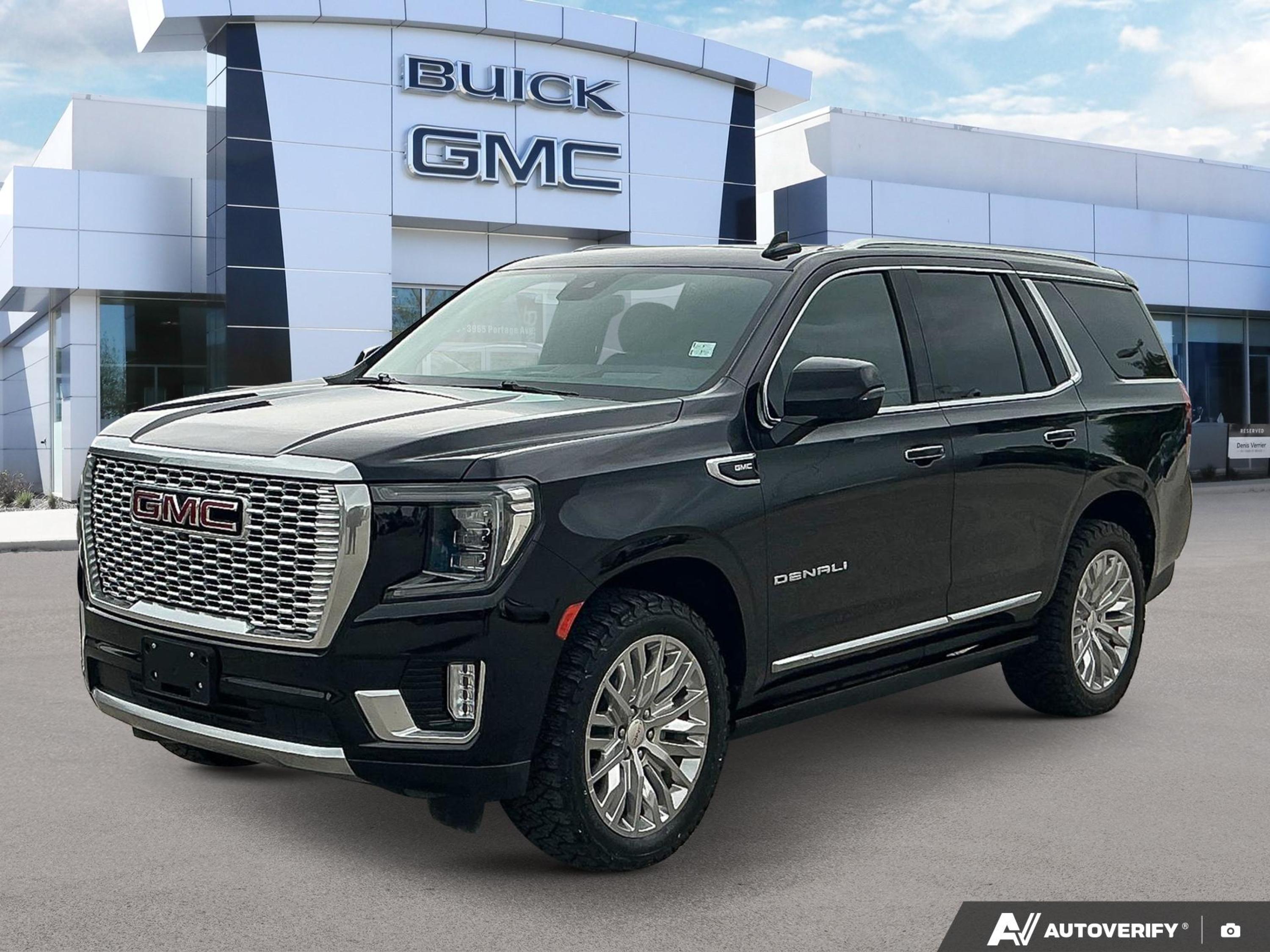 Onyx Black 2024 GMC Yukon SUV / Crossover Four-Wheel Drive Automatic