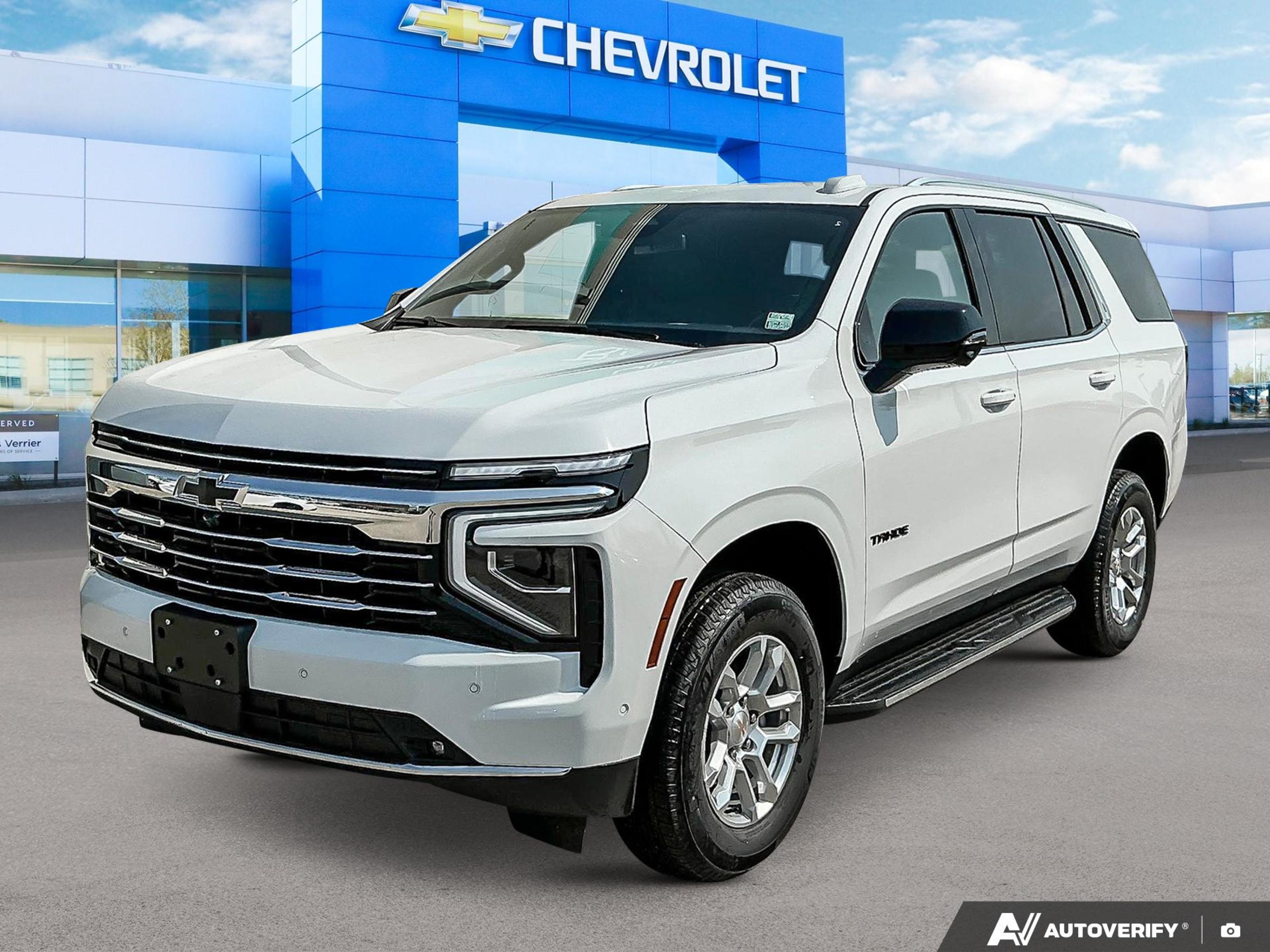 Summit White 2026 Chevrolet Tahoe SUV / Crossover Four-Wheel Drive Automatic