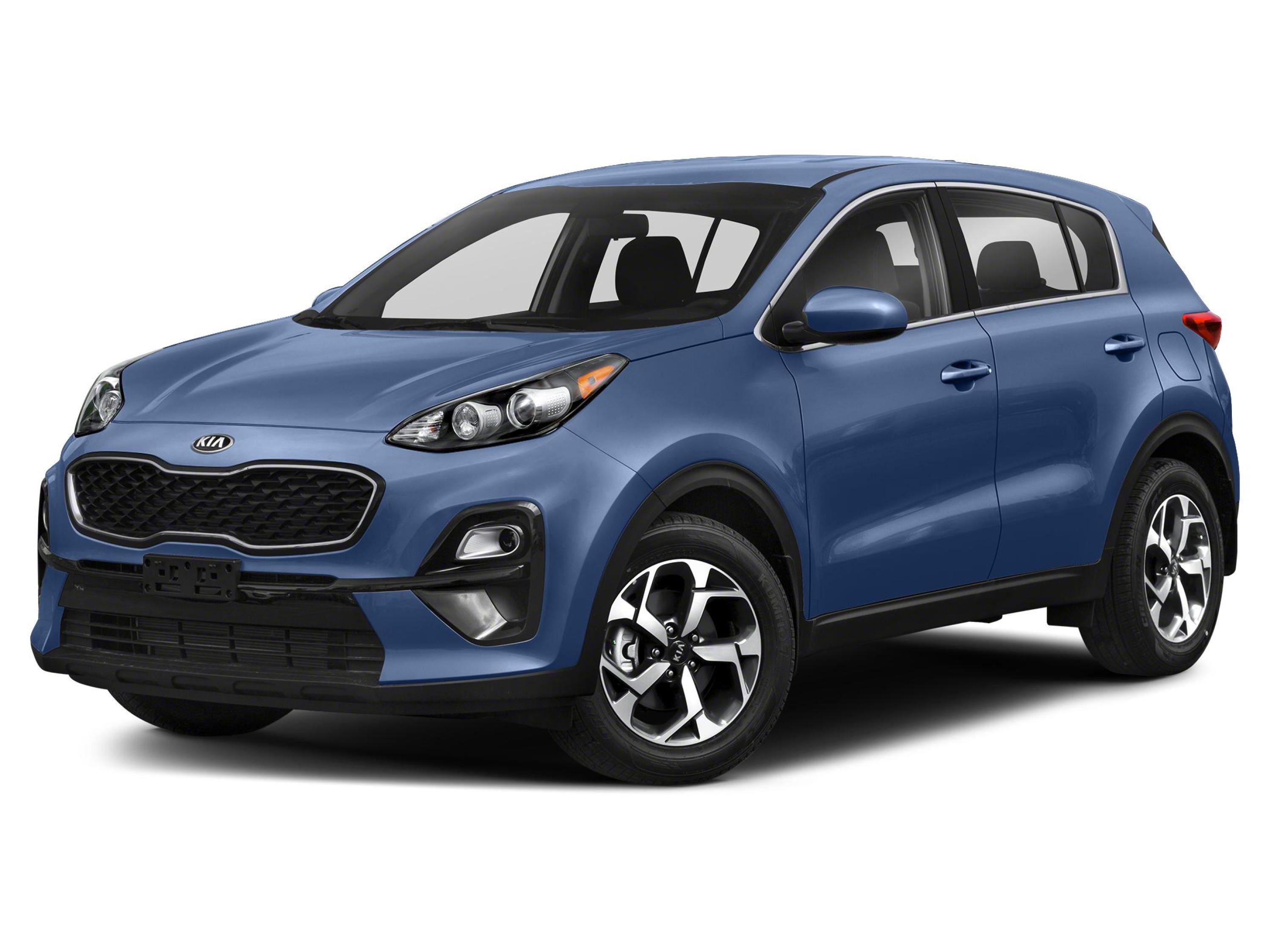 Storm Blue 2021 Kia Sportage SUV / Crossover All-Wheel Drive Automatic