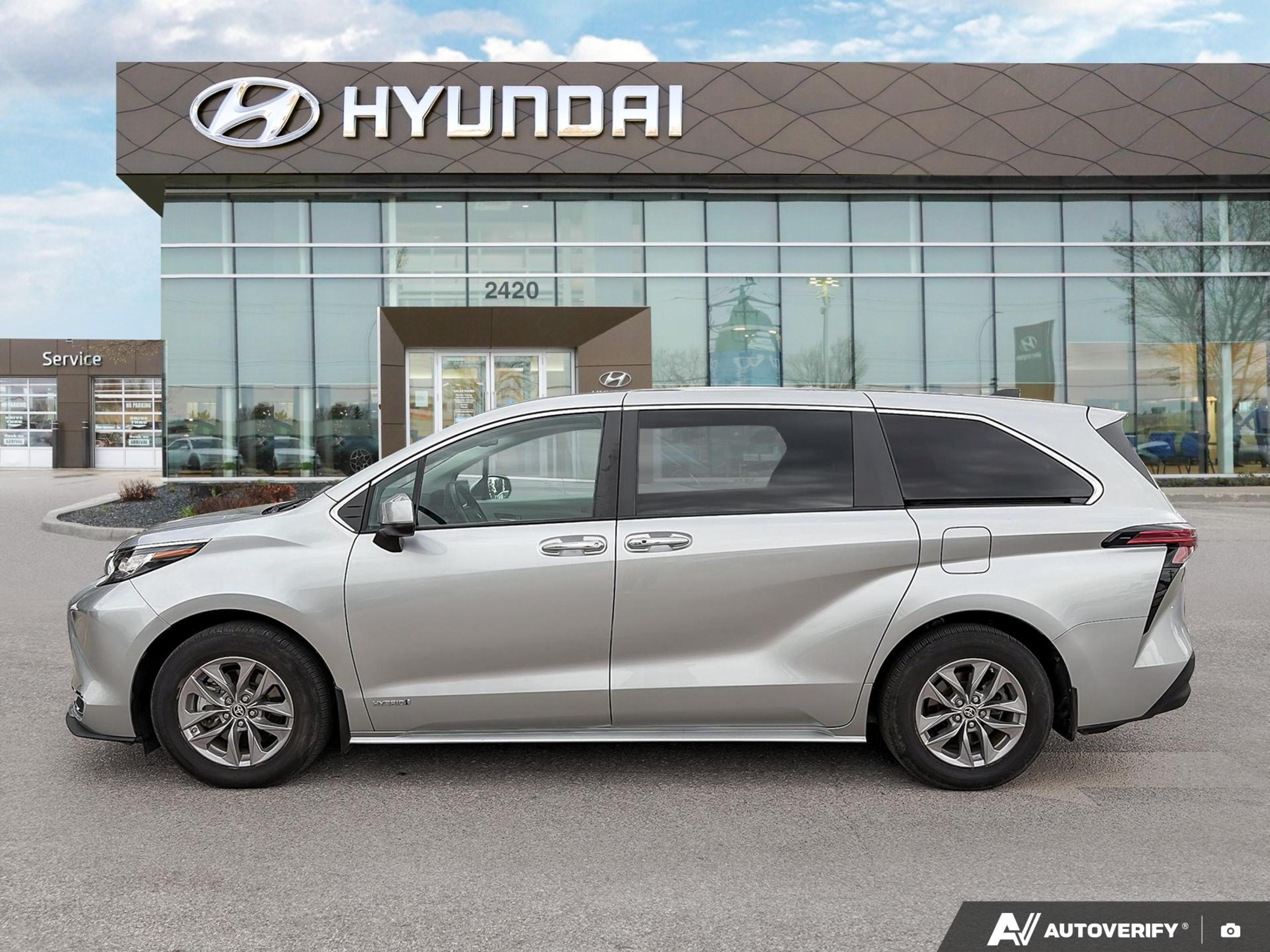 used 2021 Toyota Sienna Hybrid car, priced at $45,789