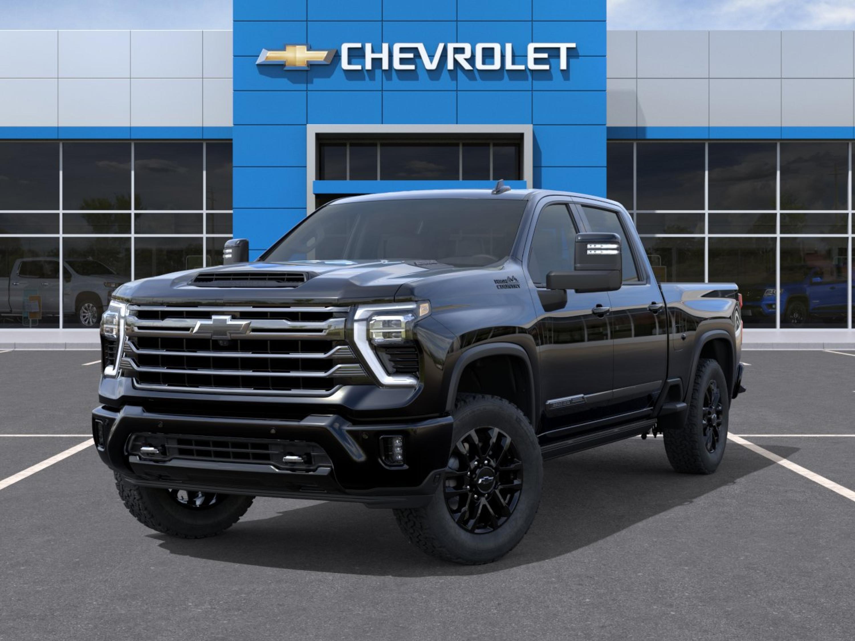 Black 2026 Chevrolet Silverado 2500HD Pickup Truck Four-Wheel Drive Automatic