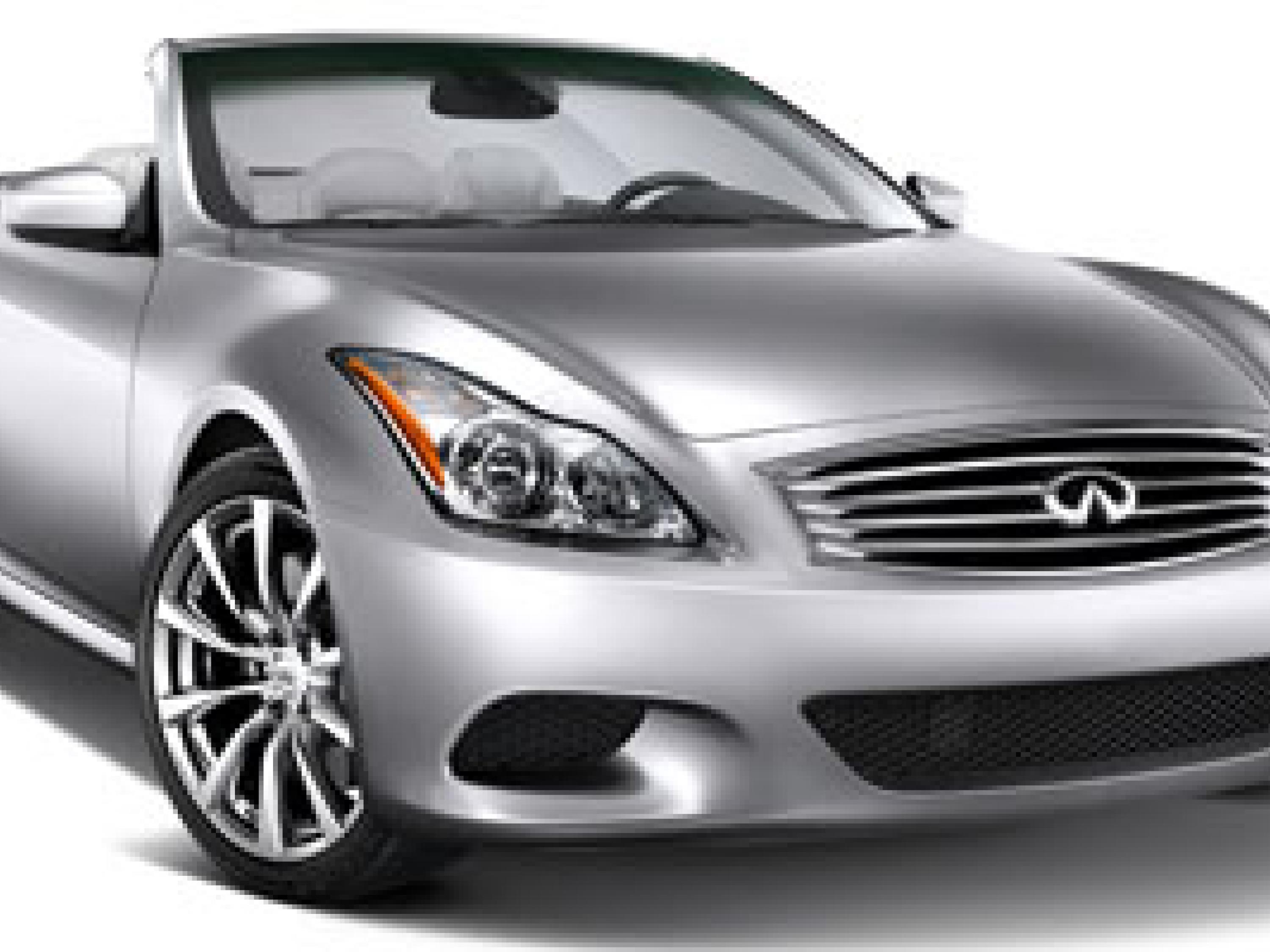 Gray (Platinum Graphite) 2009 INFINITI G37 Convertible Rear-Wheel Drive Automatic