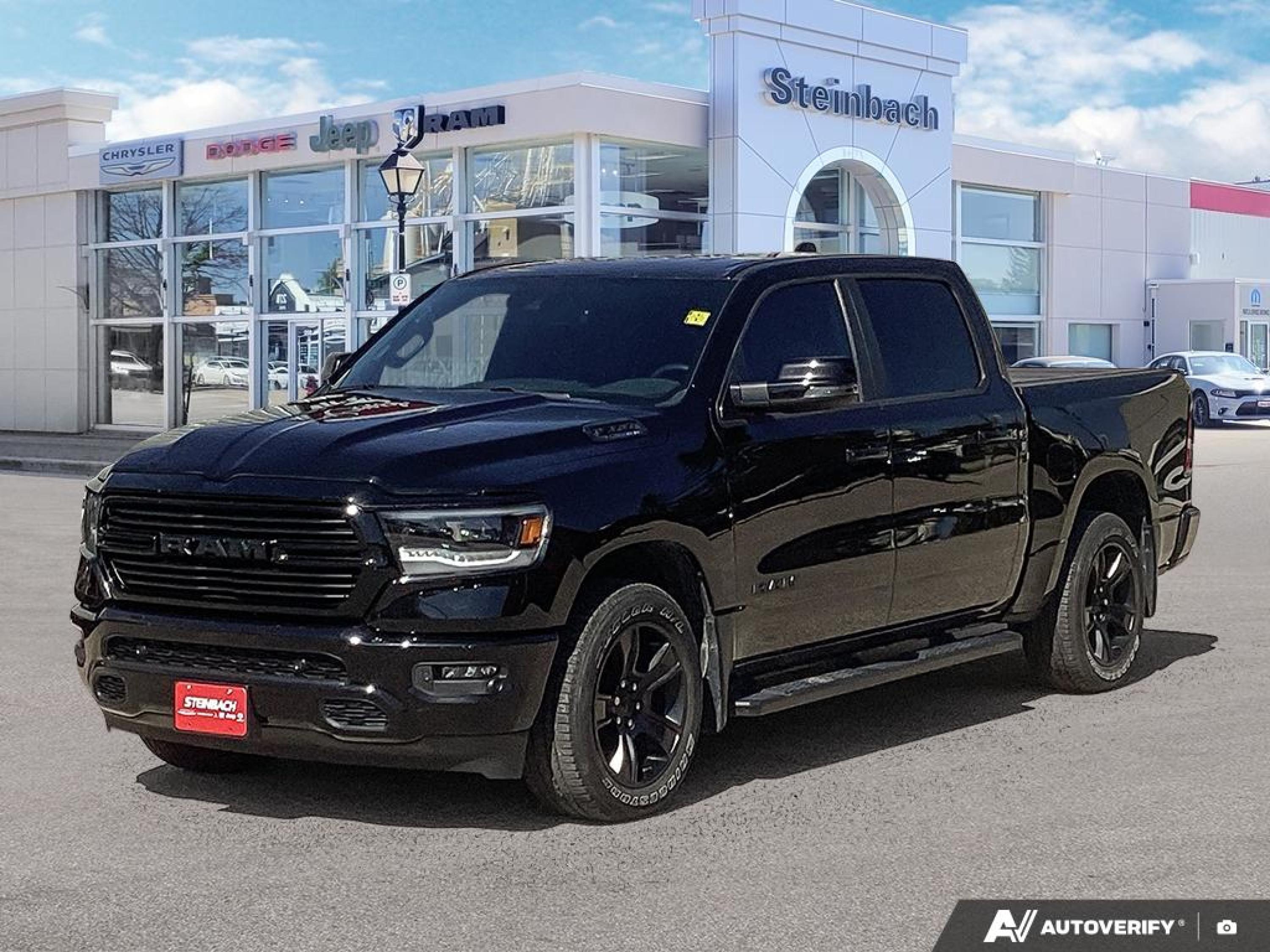 Diamond Black Crystal Pearl 2024 RAM 1500 Pickup Truck  Automatic