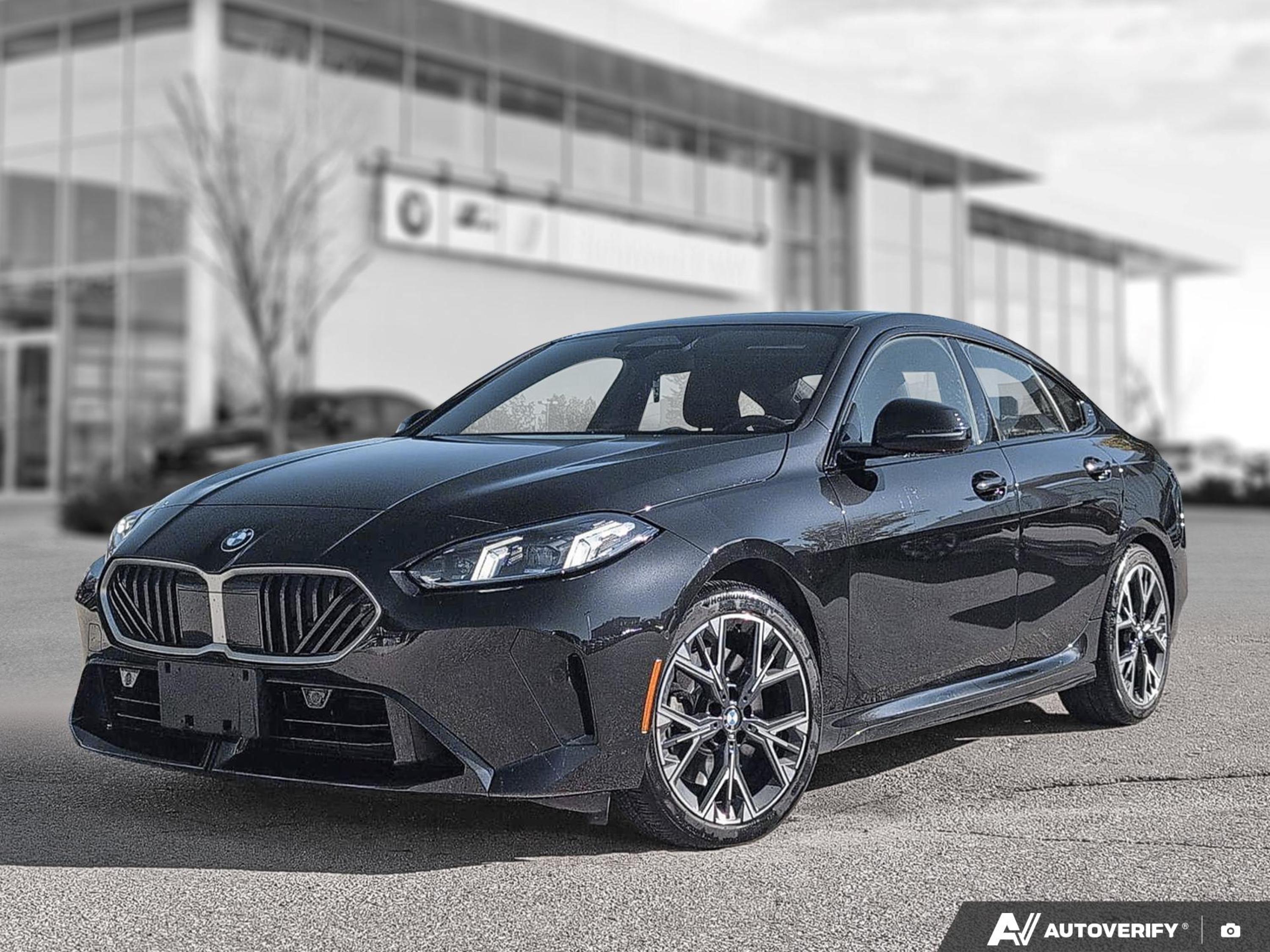 Black Sapphire Metallic 2025 BMW 2 Series Sedan All-Wheel Drive Automatic