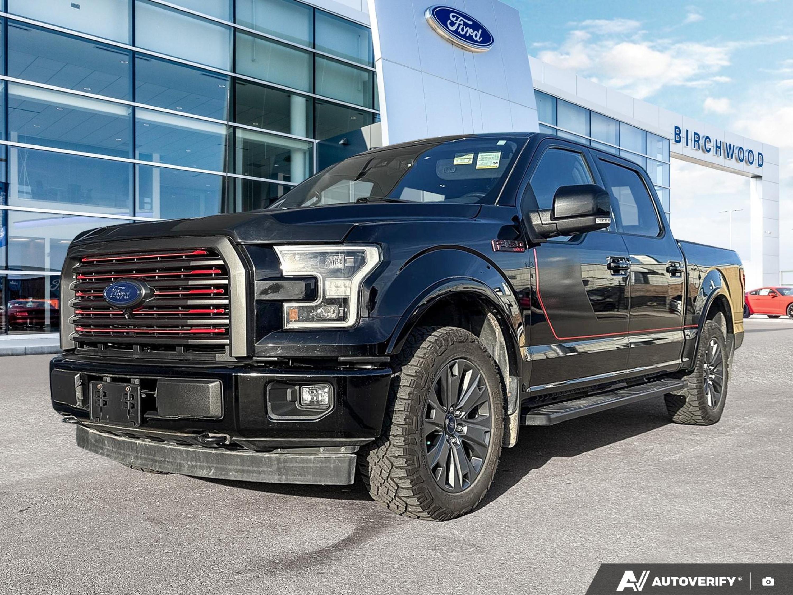 Shadow Black 2017 Ford F-150 Pickup Truck Four-Wheel Drive Automatic