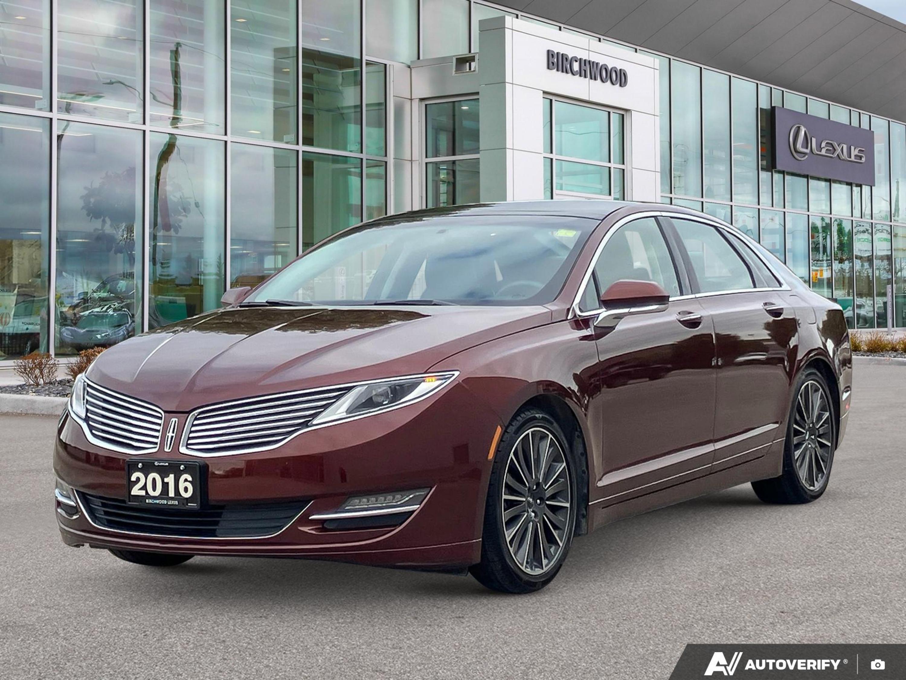 Bronze Fire Metallic Tinted Clearcoat 2016 Lincoln MKZ Sedan All-Wheel Drive Automatic