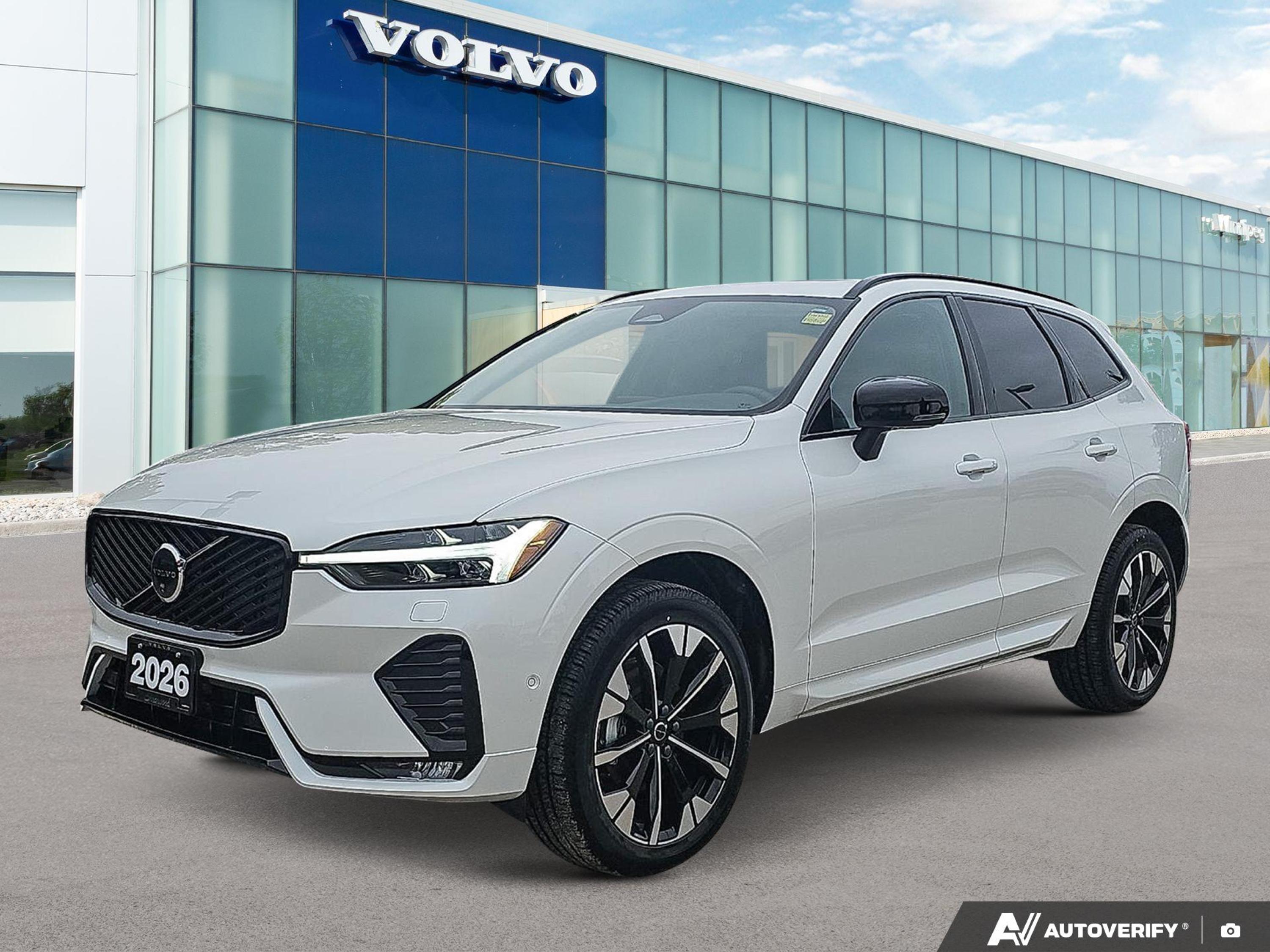 Crystal White Metallic 2026 Volvo XC60 SUV / Crossover All-Wheel Drive Automatic