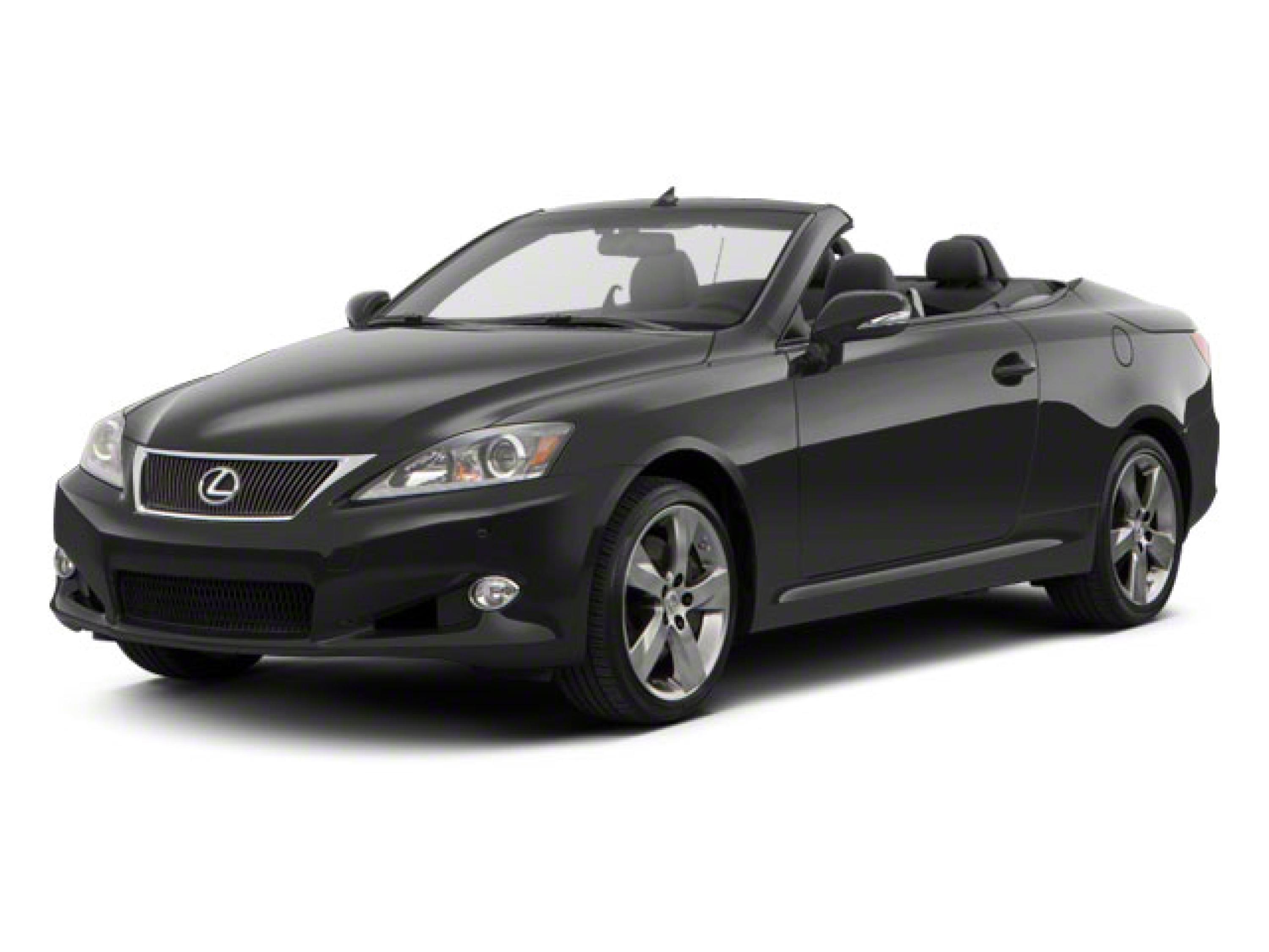 Gray (Mercury Grey Metallic) 2012 Lexus IS Convertible Rear-Wheel Drive Automatic