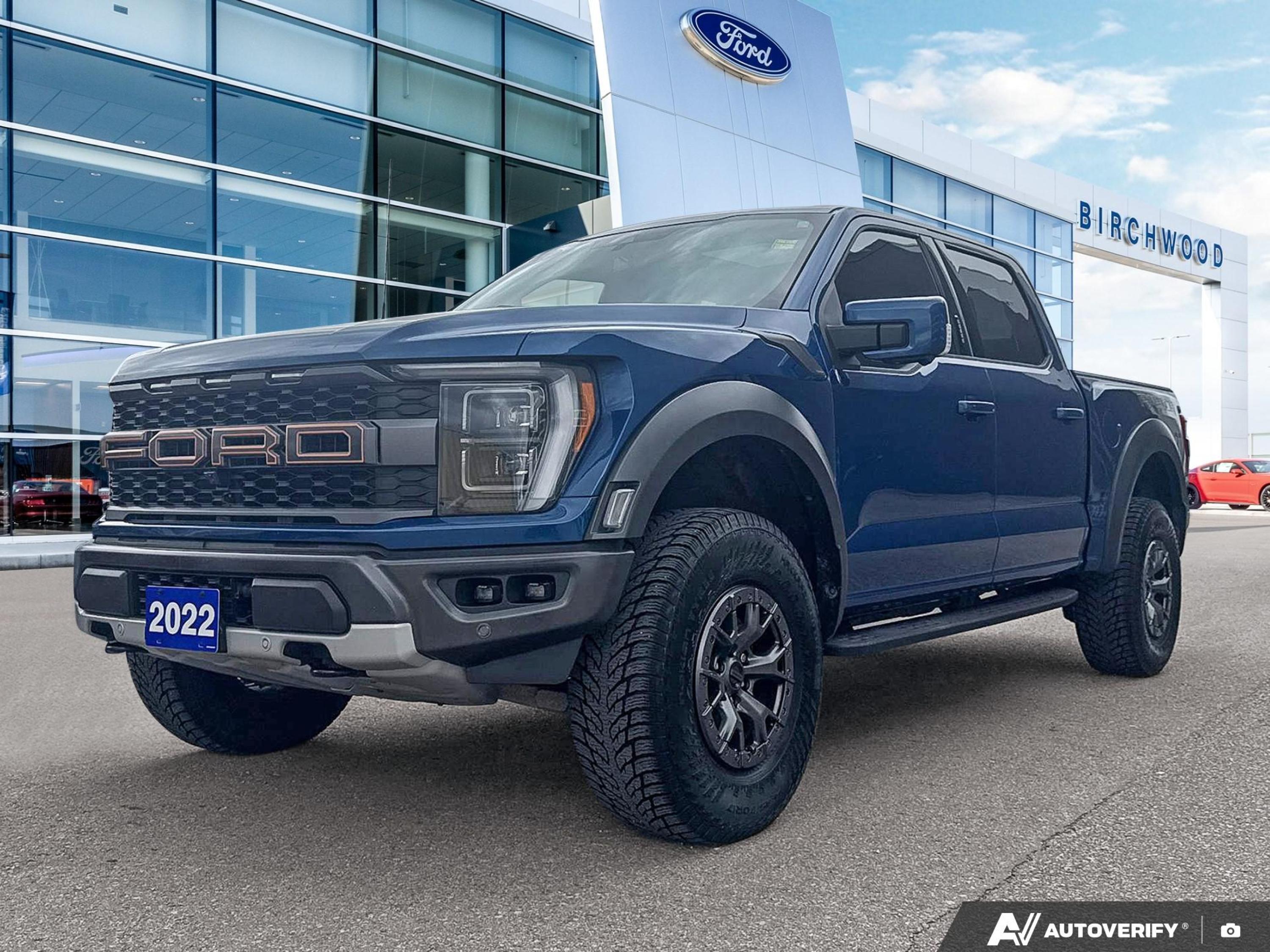 Atlas Blue Metallic 2022 Ford F-150 Pickup Truck Four-Wheel Drive Automatic