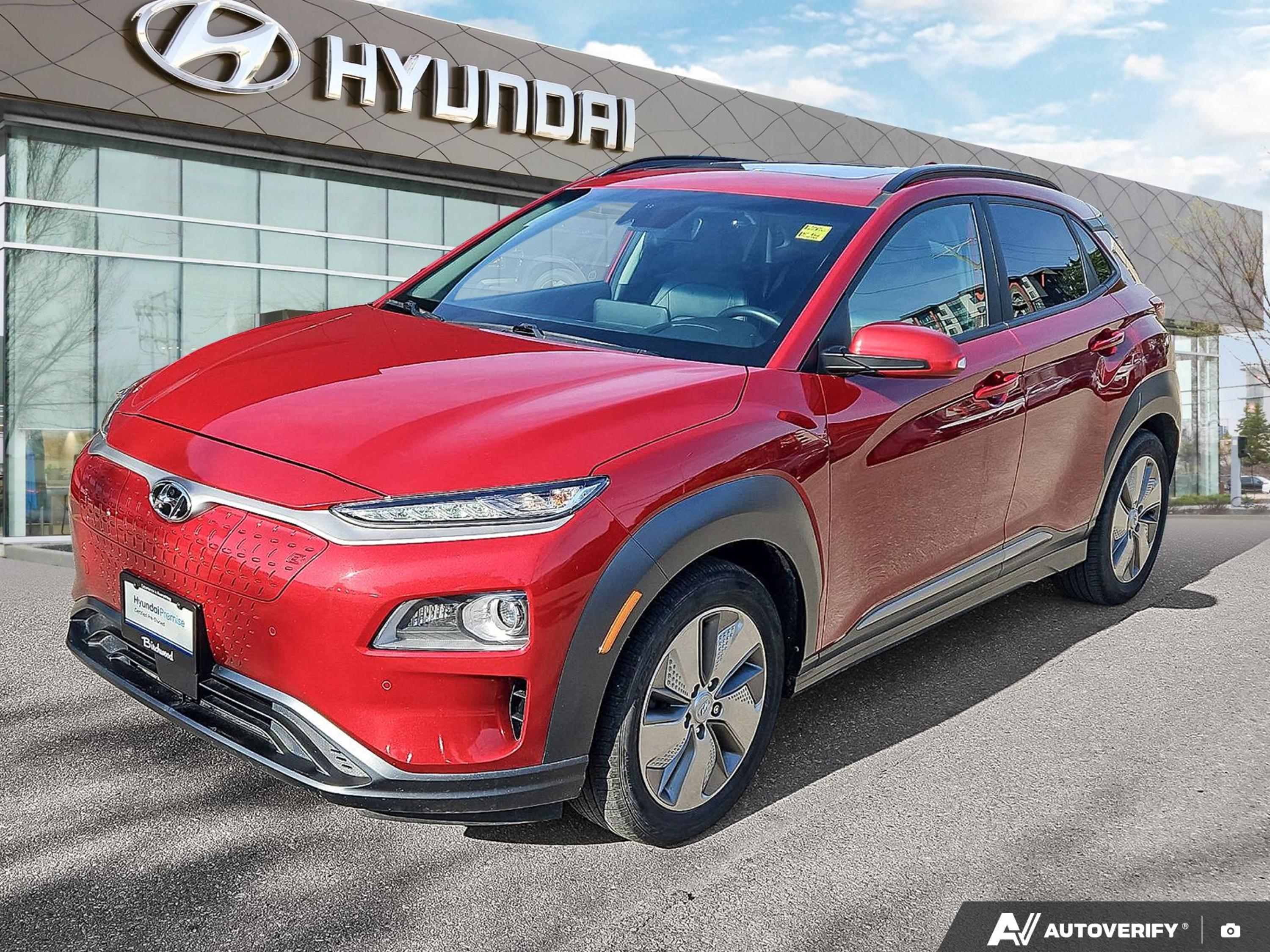 used 2021 Hyundai Kona Electric car, priced at $25,058