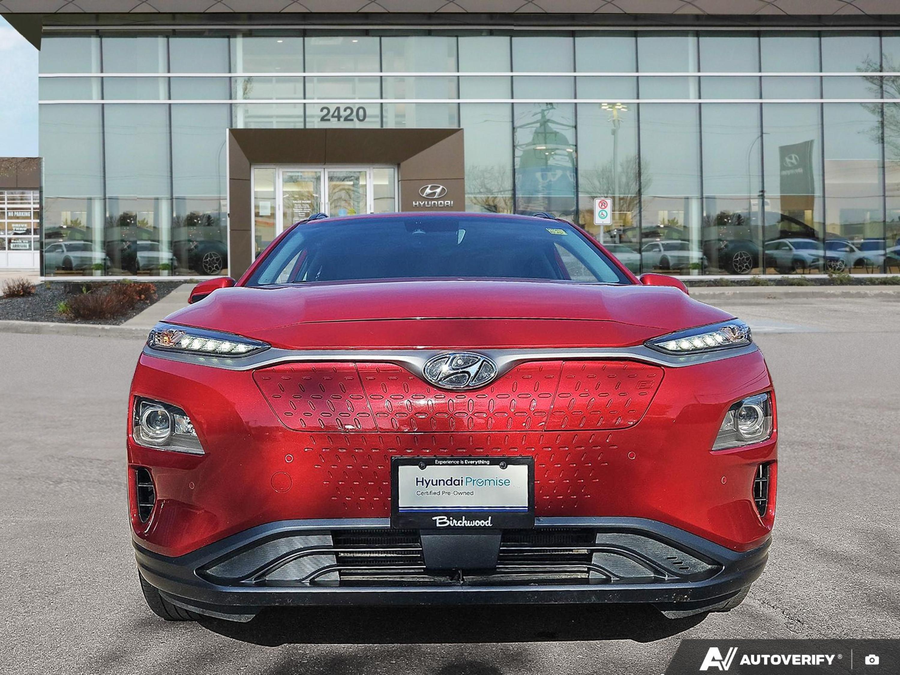 used 2021 Hyundai Kona Electric car, priced at $25,058