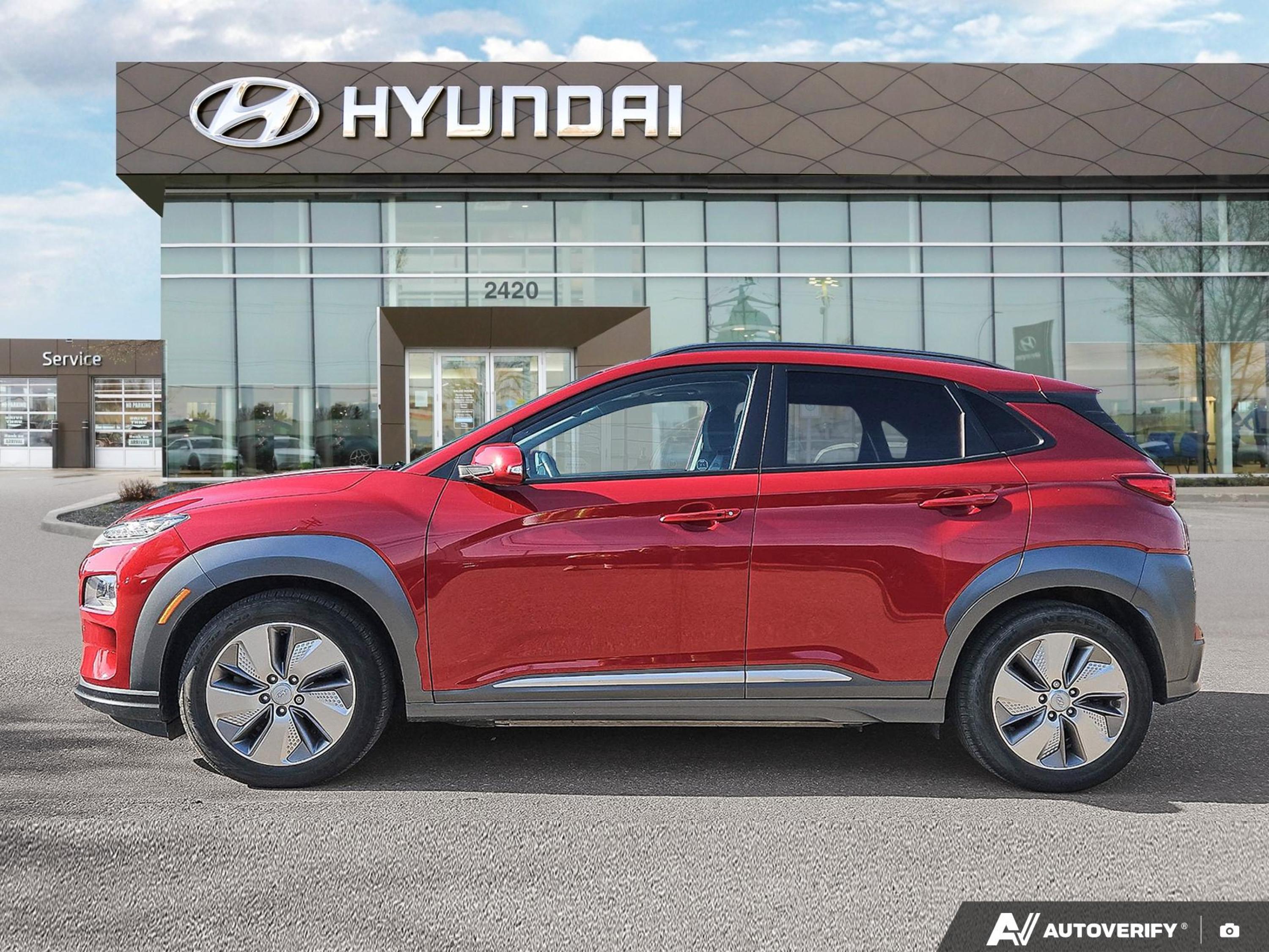 used 2021 Hyundai Kona Electric car, priced at $25,058