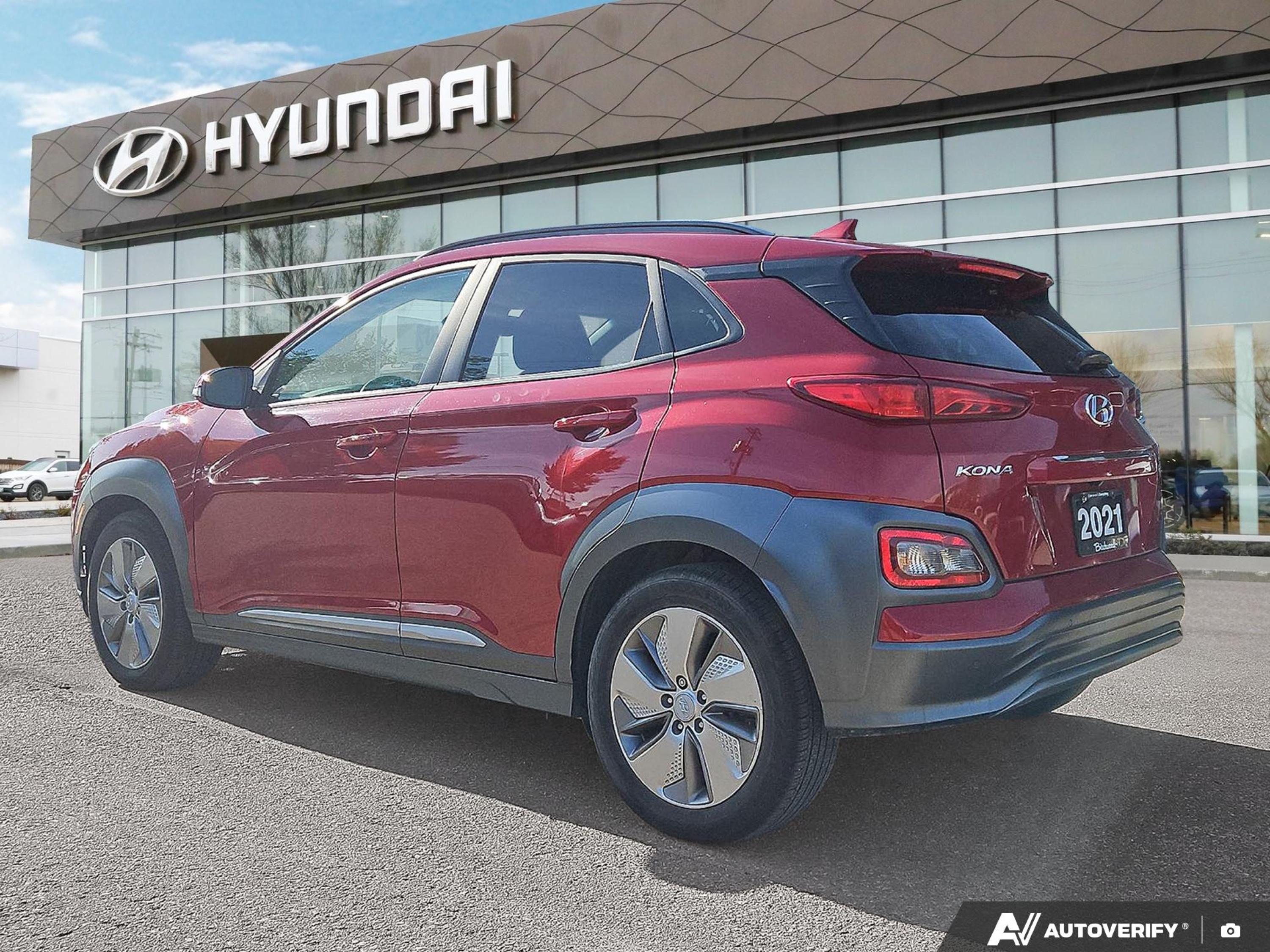 used 2021 Hyundai Kona Electric car, priced at $25,058