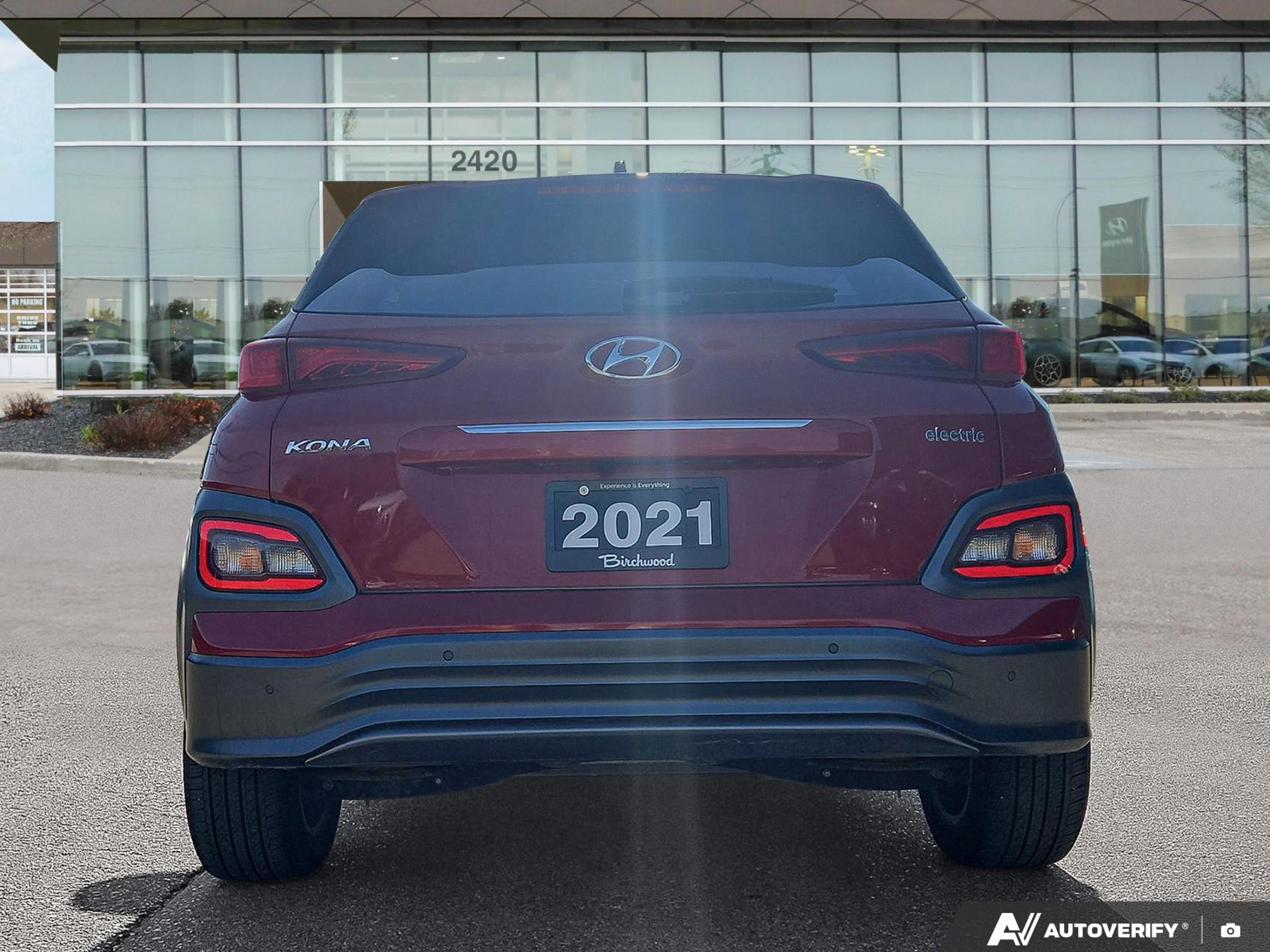 used 2021 Hyundai Kona Electric car, priced at $25,058