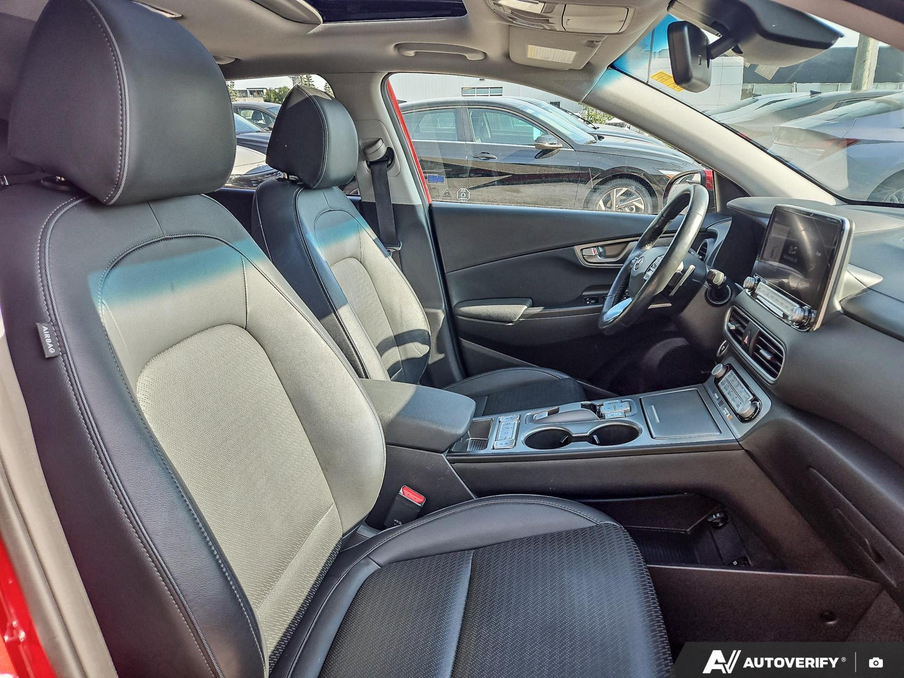 used 2021 Hyundai Kona Electric car, priced at $25,058