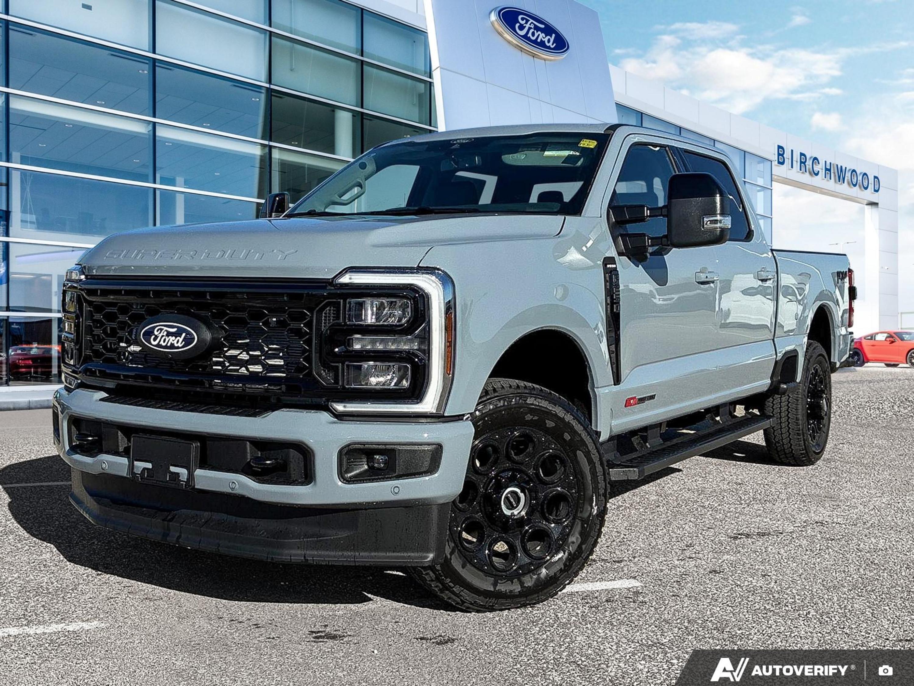 Gray (Glacier Grey Metallic Tri-Coat) 2027 Ford F-250 Super Duty Pickup Truck Four-Wheel Drive Automatic