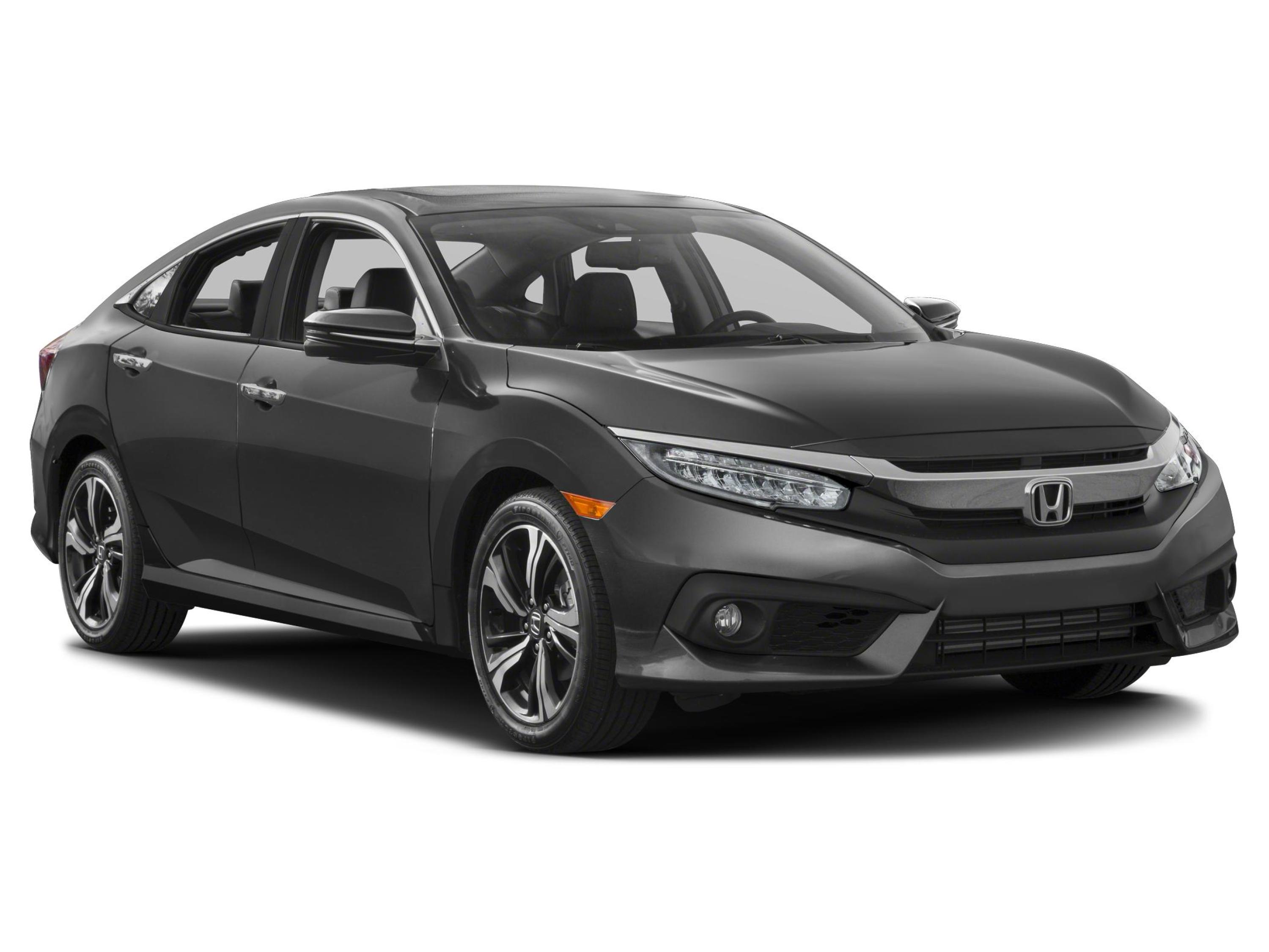 Black 2016 Honda Civic Sedan Front-Wheel Drive Automatic