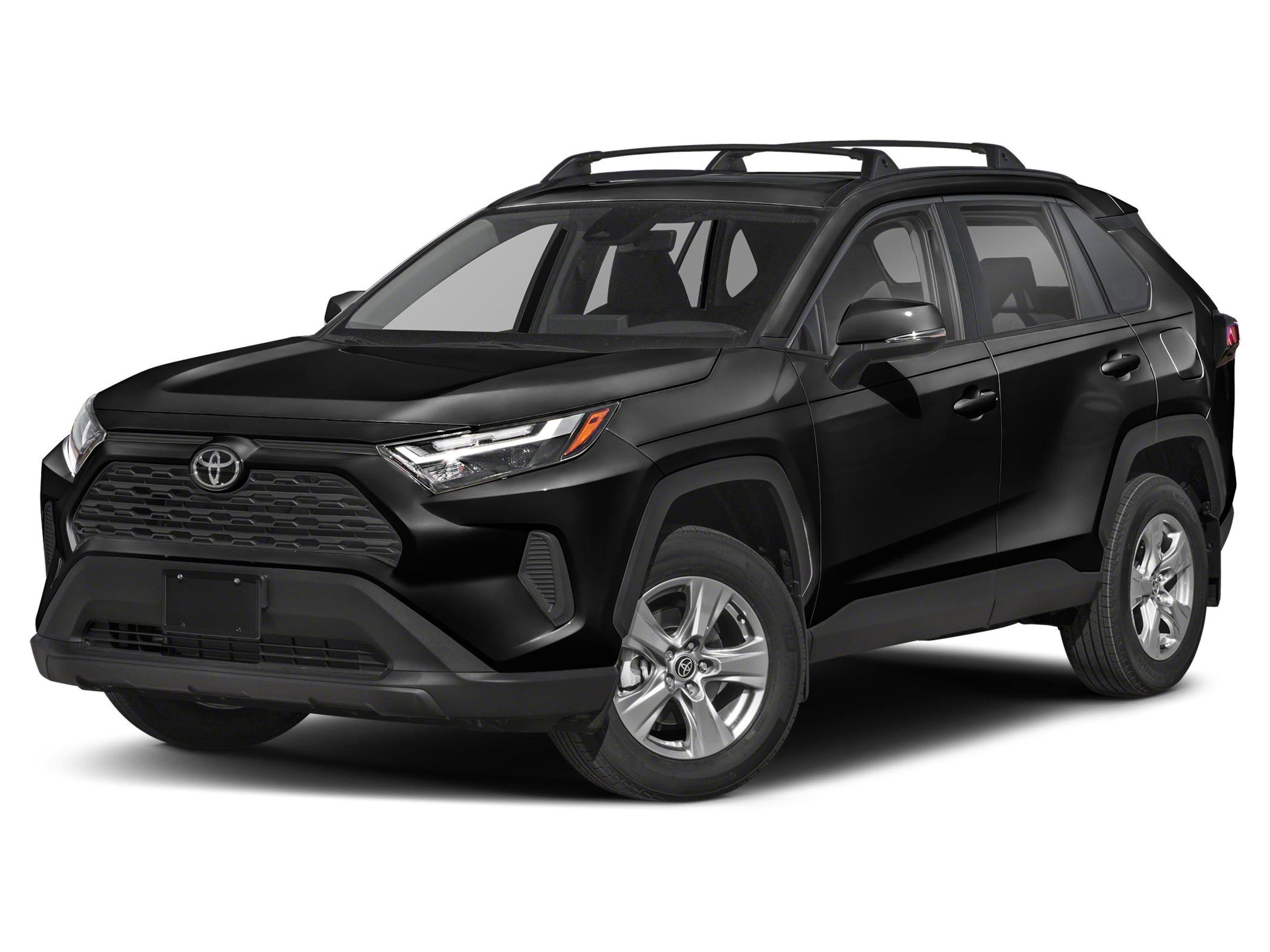 Midnight Black Metallic 2022 Toyota RAV4 SUV / Crossover All-Wheel Drive Automatic