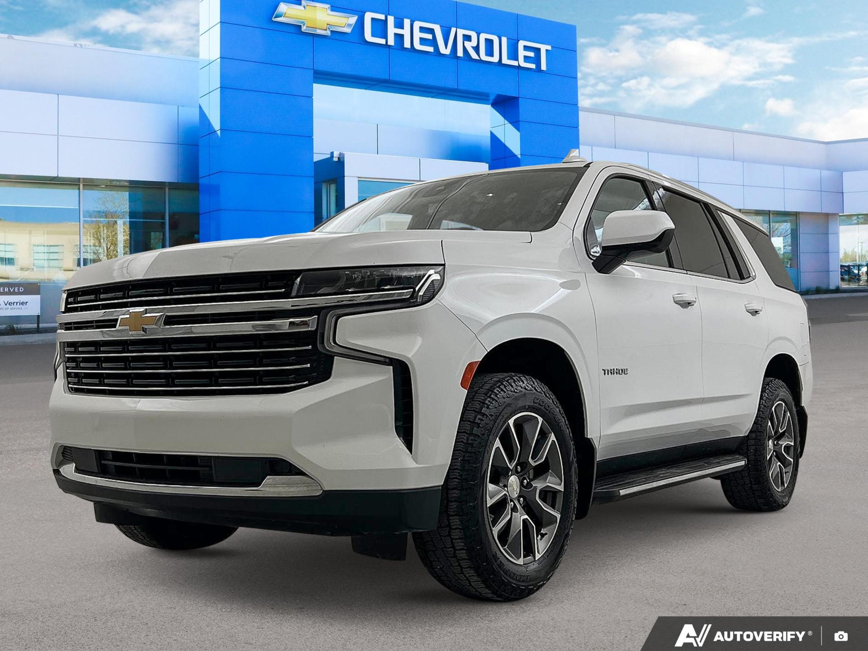 Summit White 2021 Chevrolet Tahoe SUV / Crossover Four-Wheel Drive Automatic