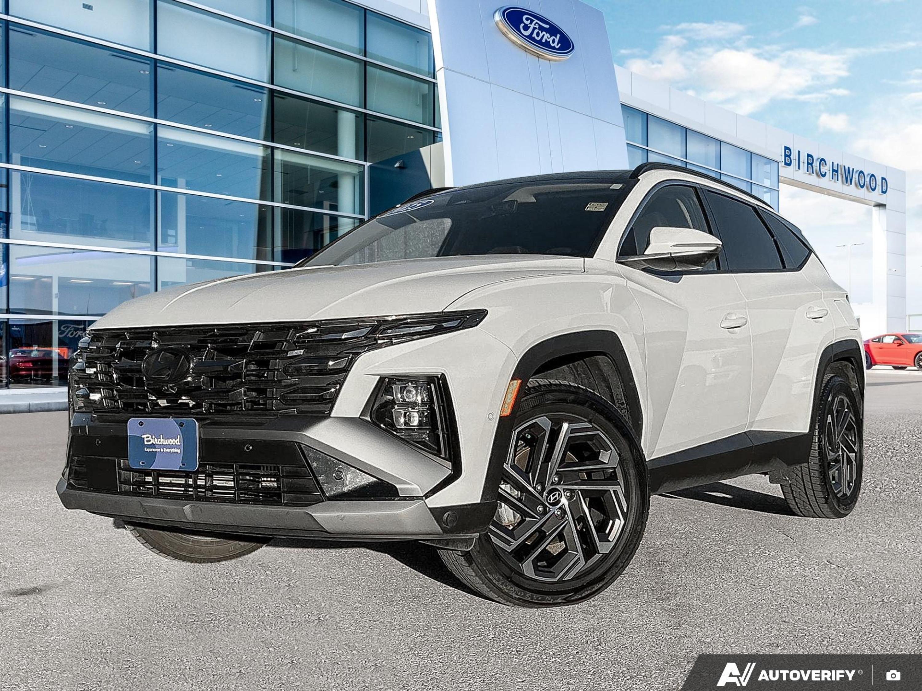Crystal White 2025 Hyundai Tucson Hybrid SUV / Crossover Automatic