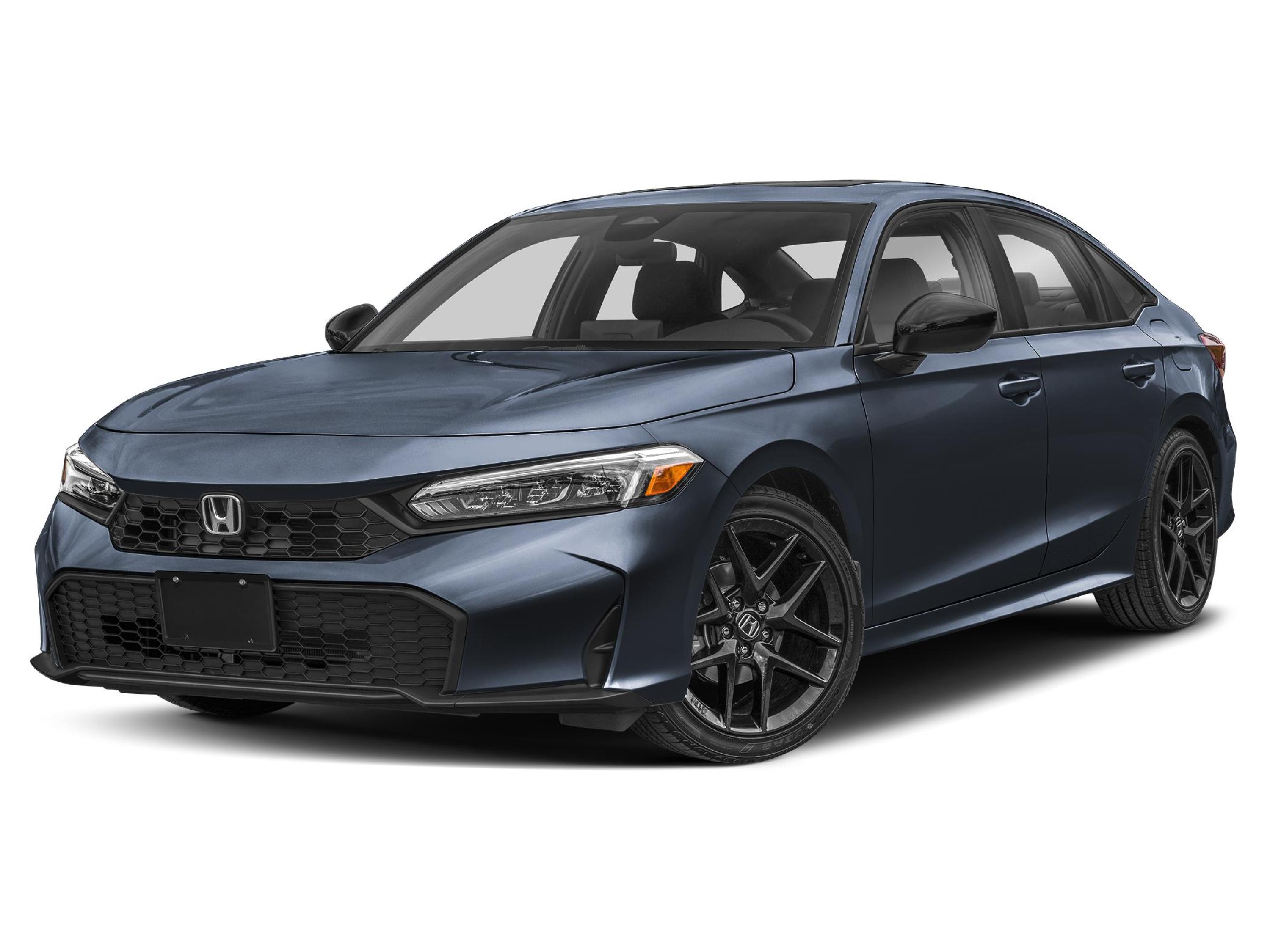 Gray (Meteoroid Grey Metallic) 2026 Honda Civic Sedan Front-Wheel Drive Automatic