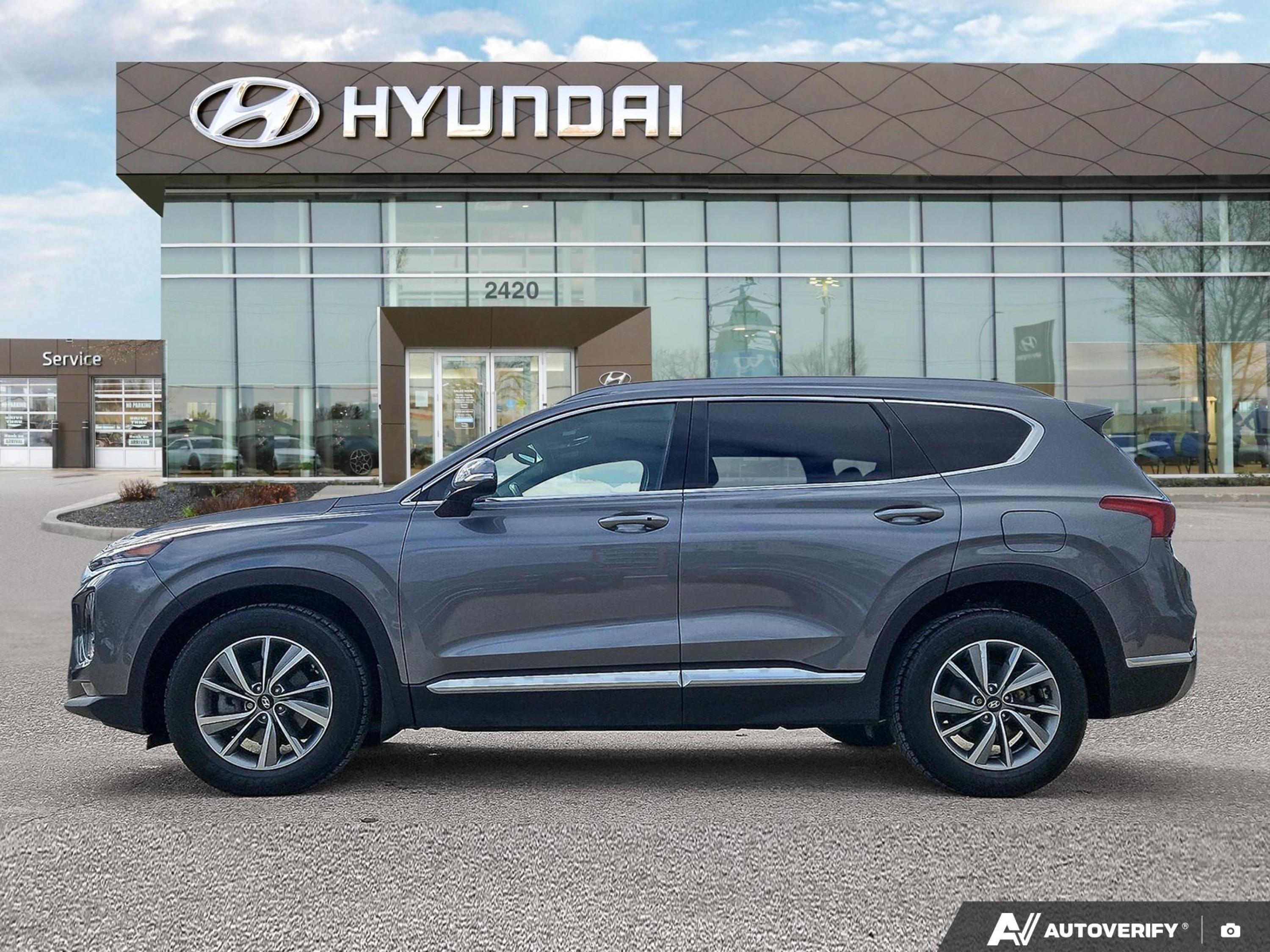 used 2019 Hyundai Santa Fe car, priced at $22,588