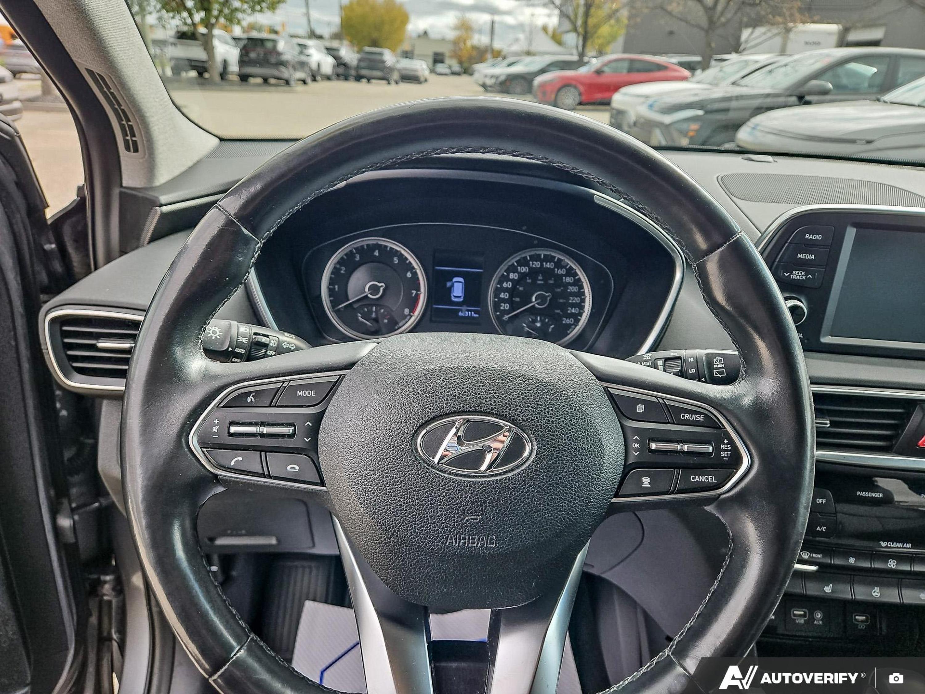 used 2019 Hyundai Santa Fe car, priced at $22,588