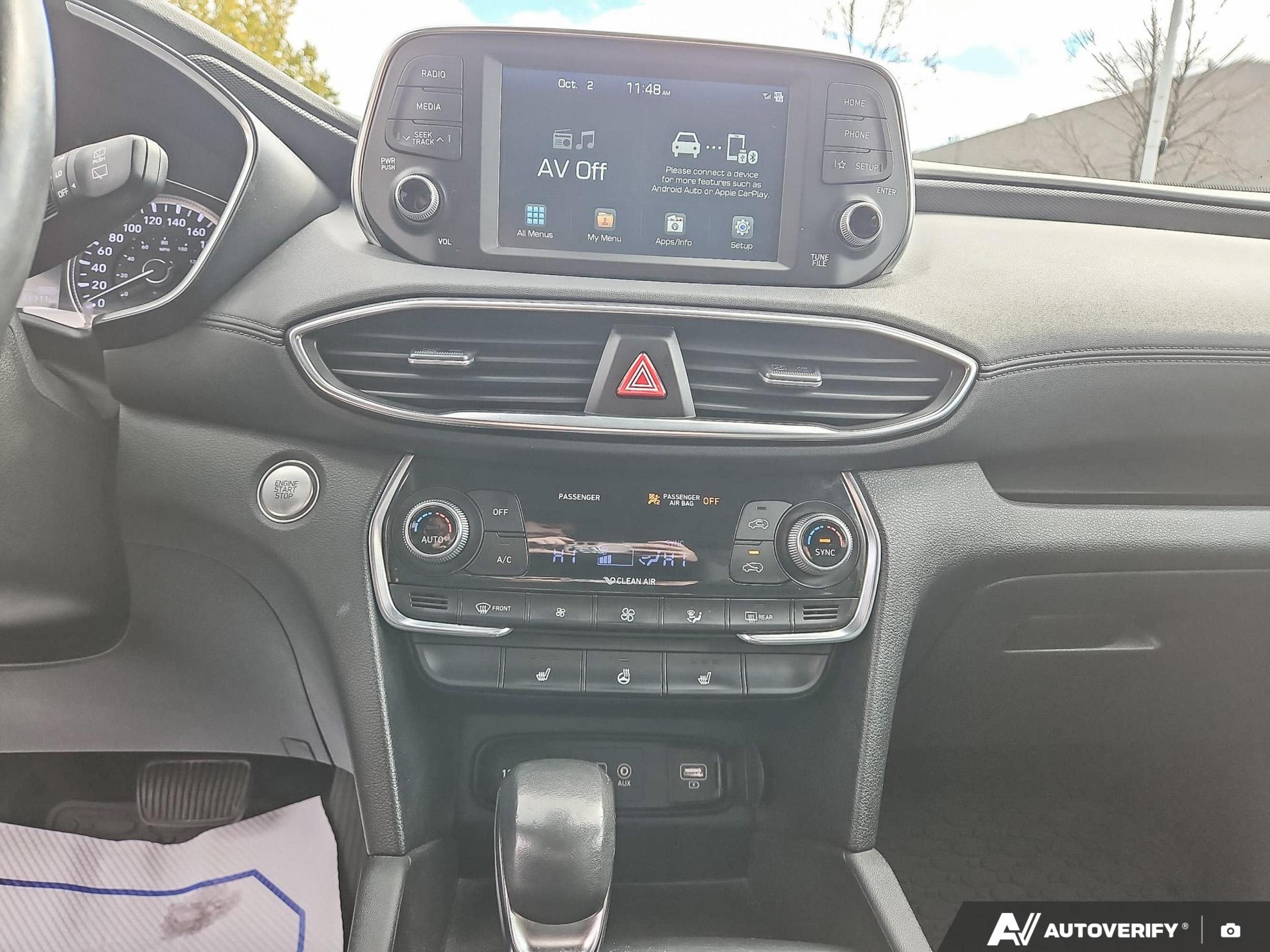 used 2019 Hyundai Santa Fe car, priced at $22,588
