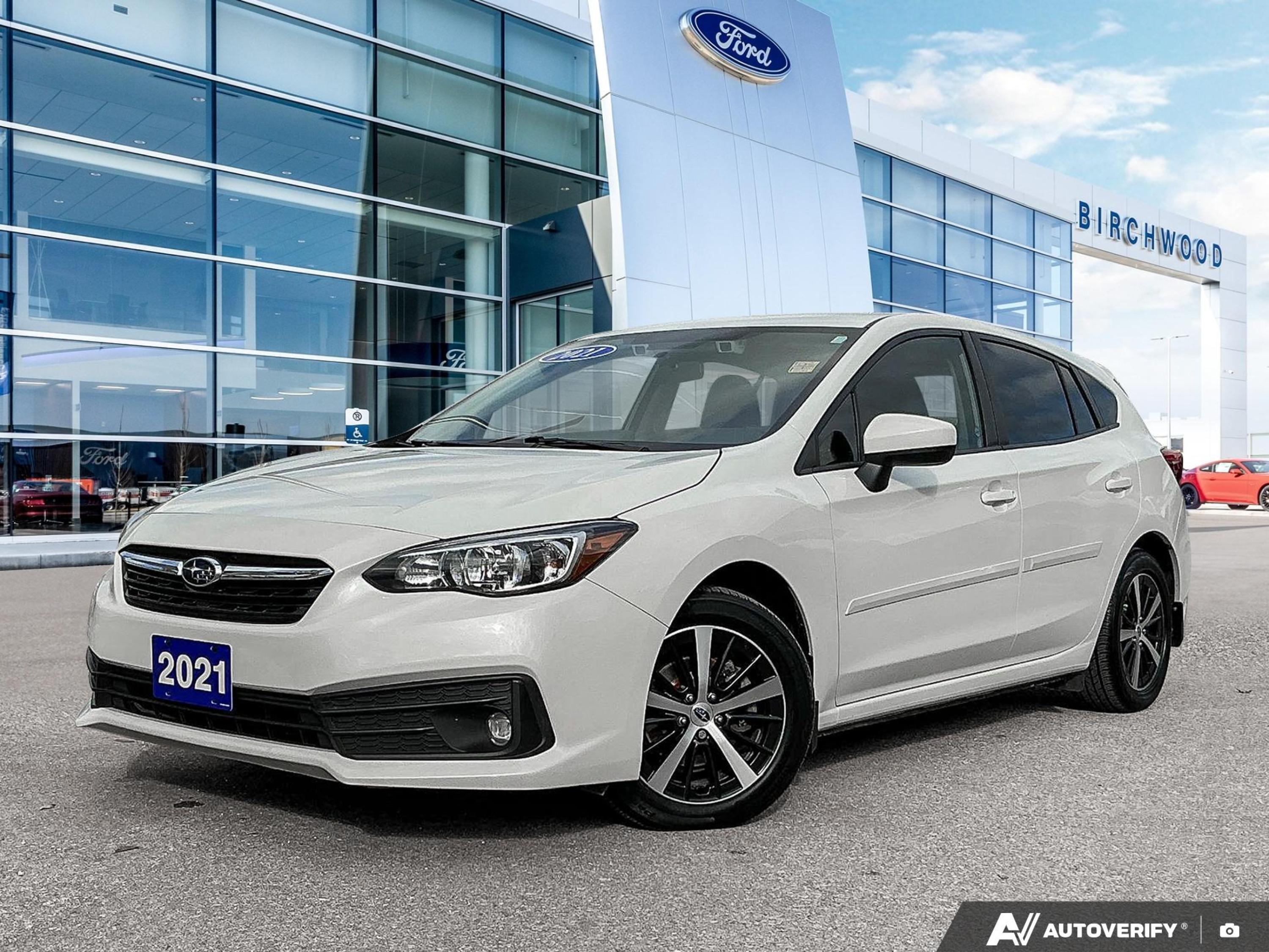 White 2021 Subaru Impreza Wagon Automatic