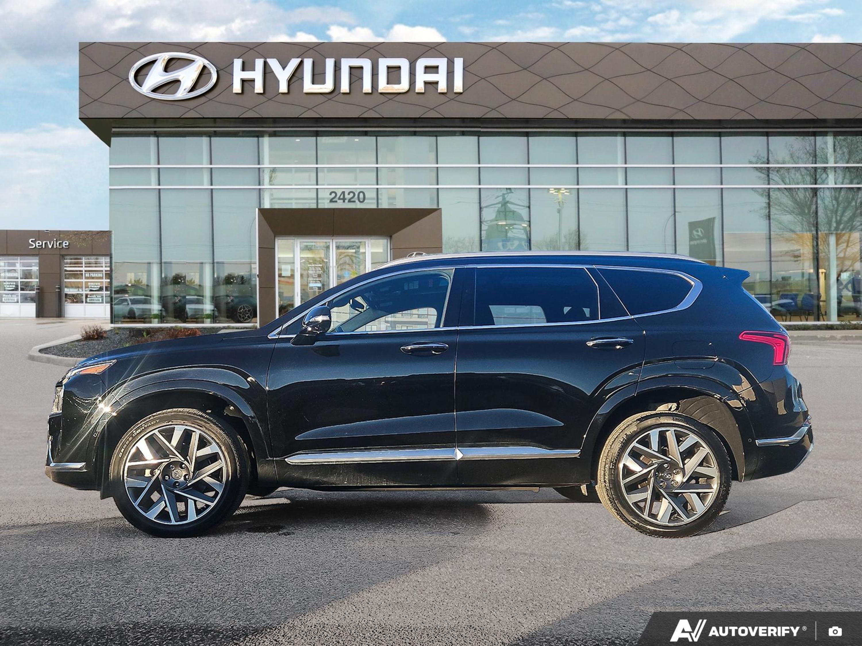 used 2023 Hyundai Santa Fe car, priced at $36,449